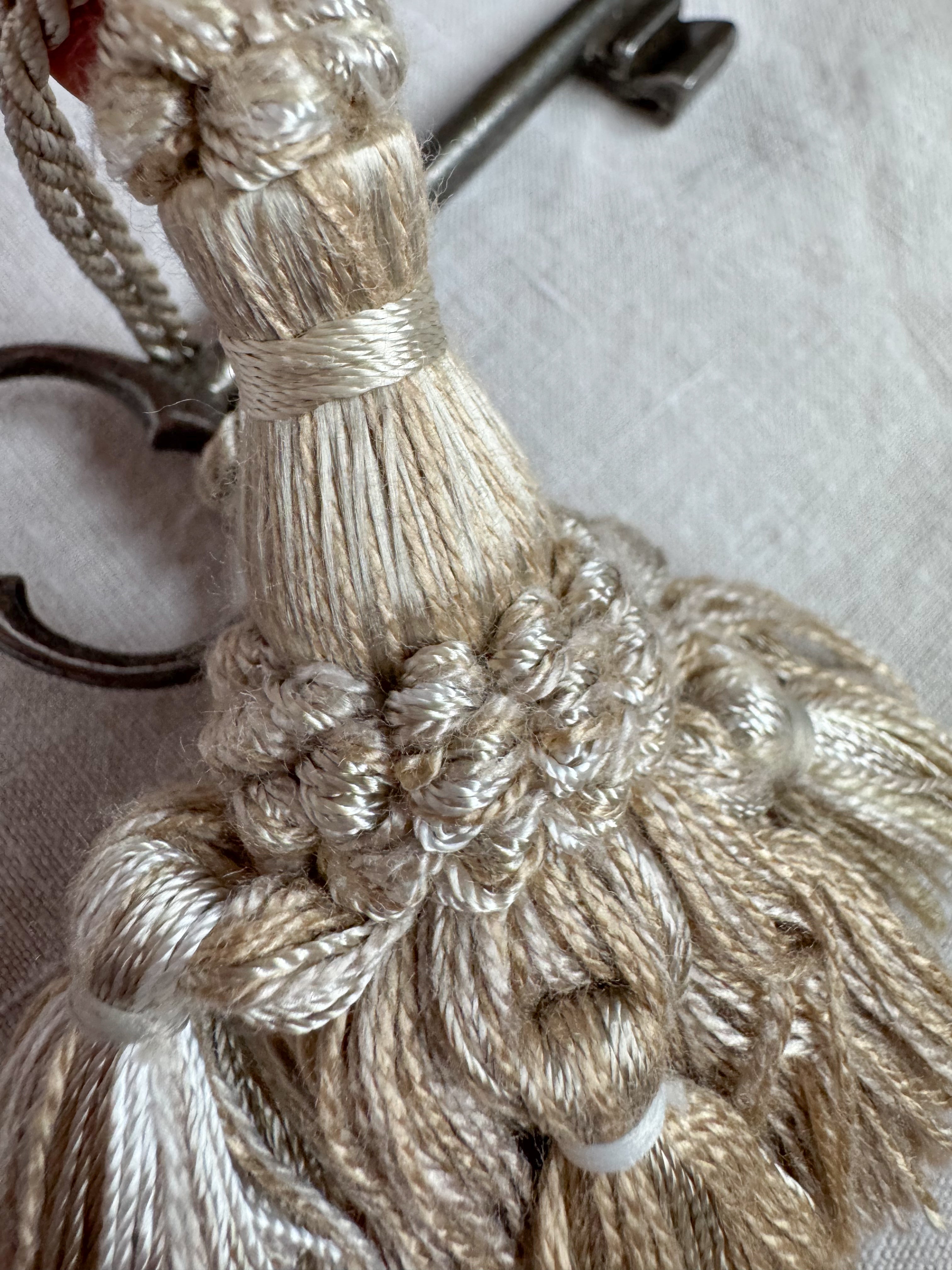 Antique Key with Tassel C