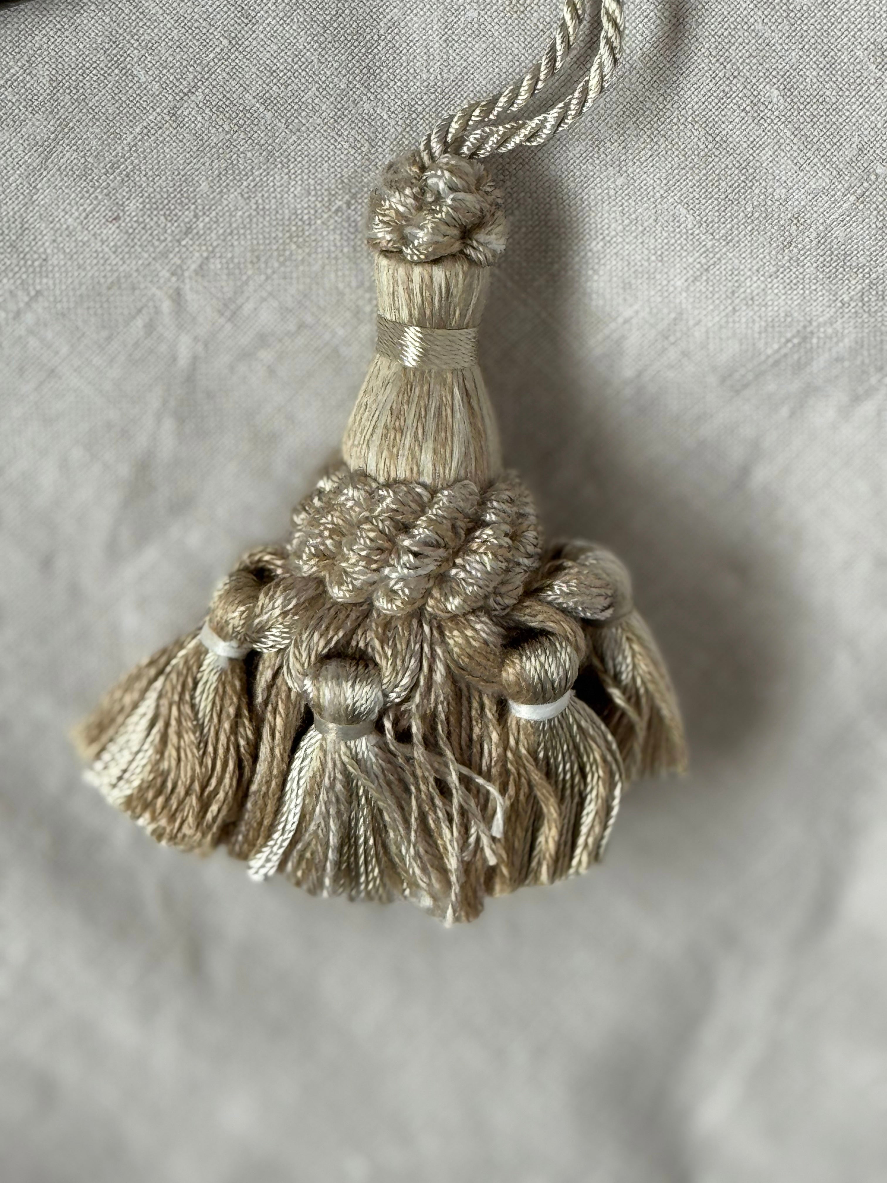 Antique Key with Tassel C