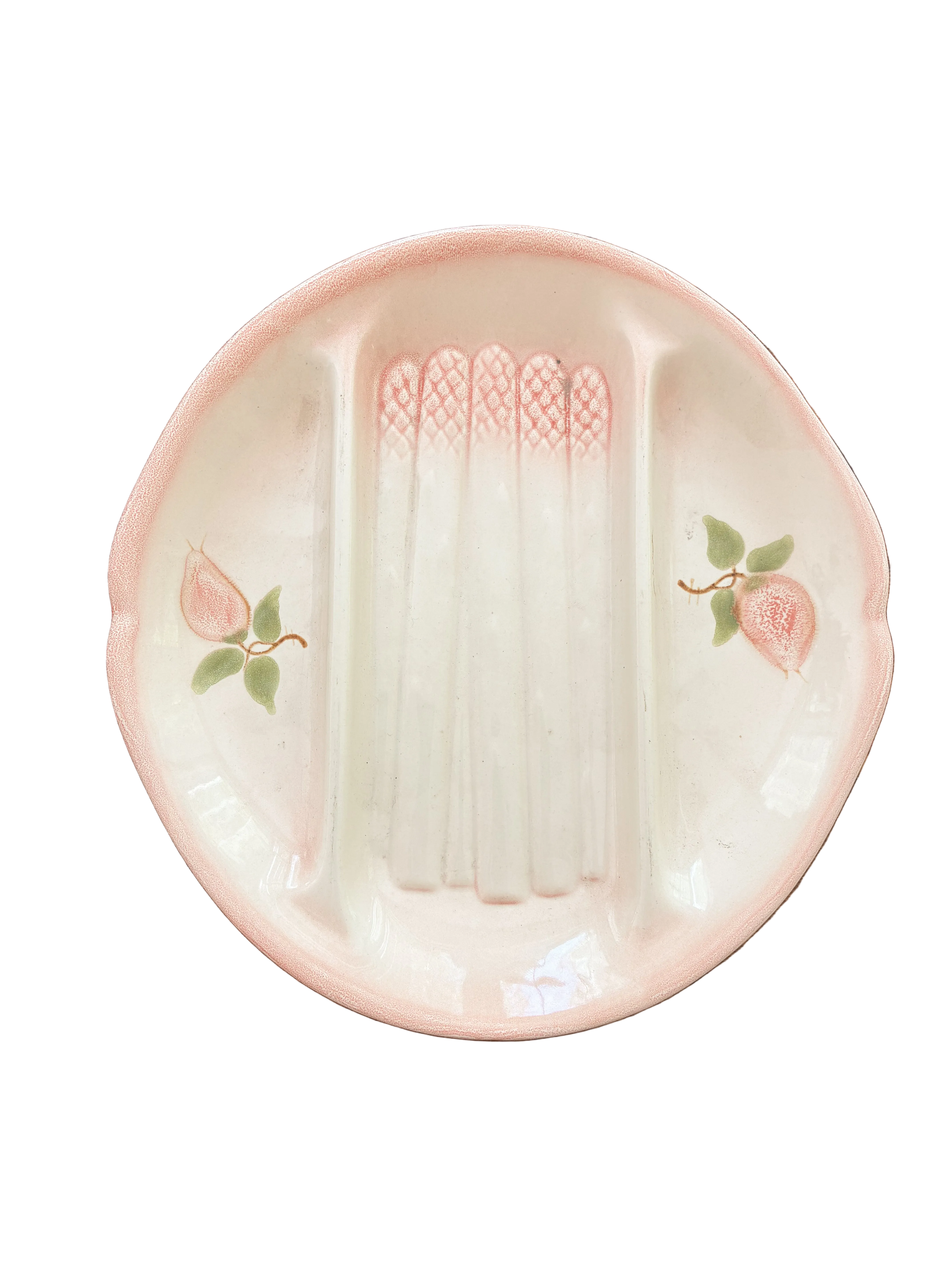 Primrose Asparagus Plate, Salins-les-Bains