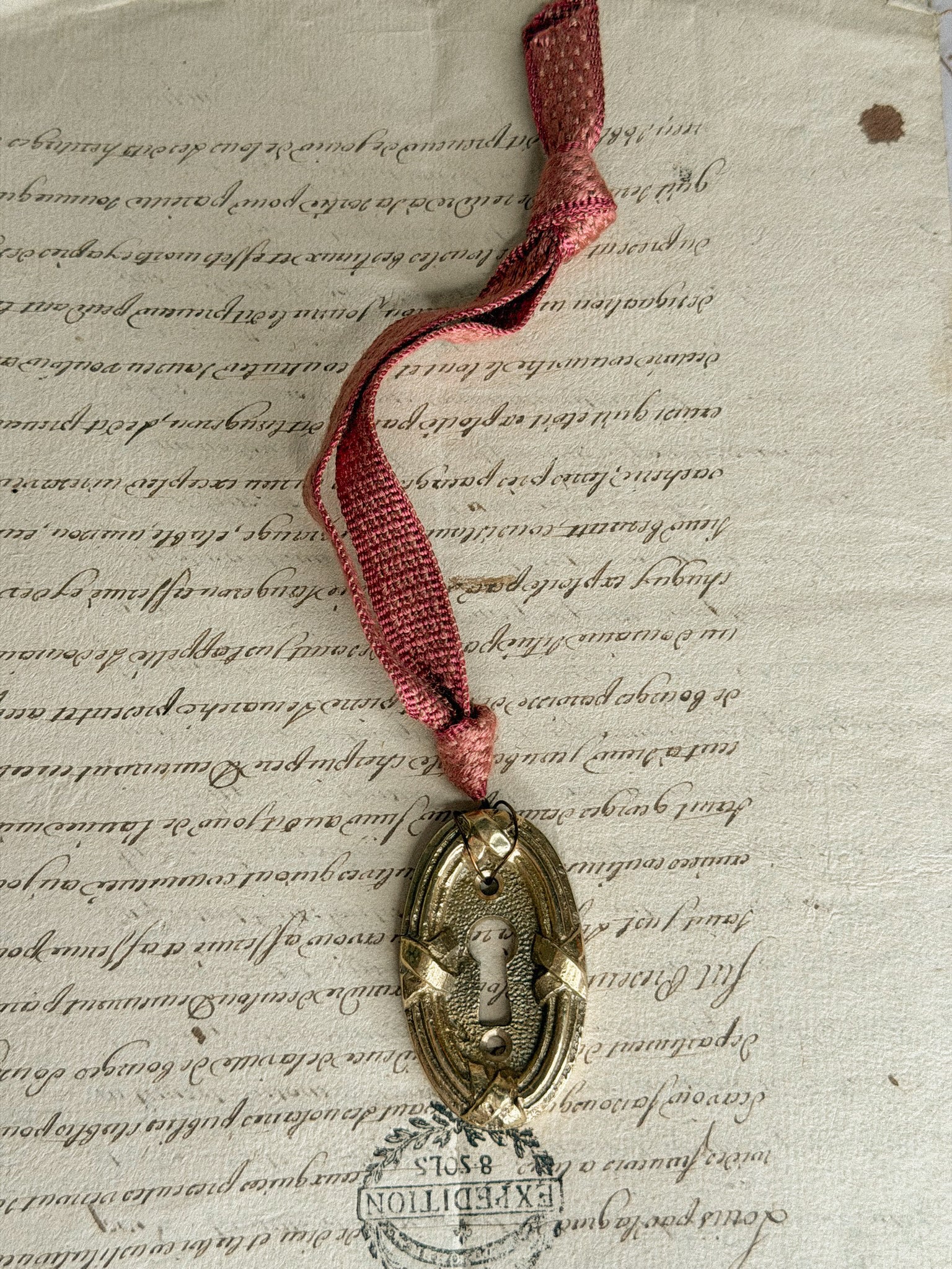 Pièce de Noël - ruban tissé