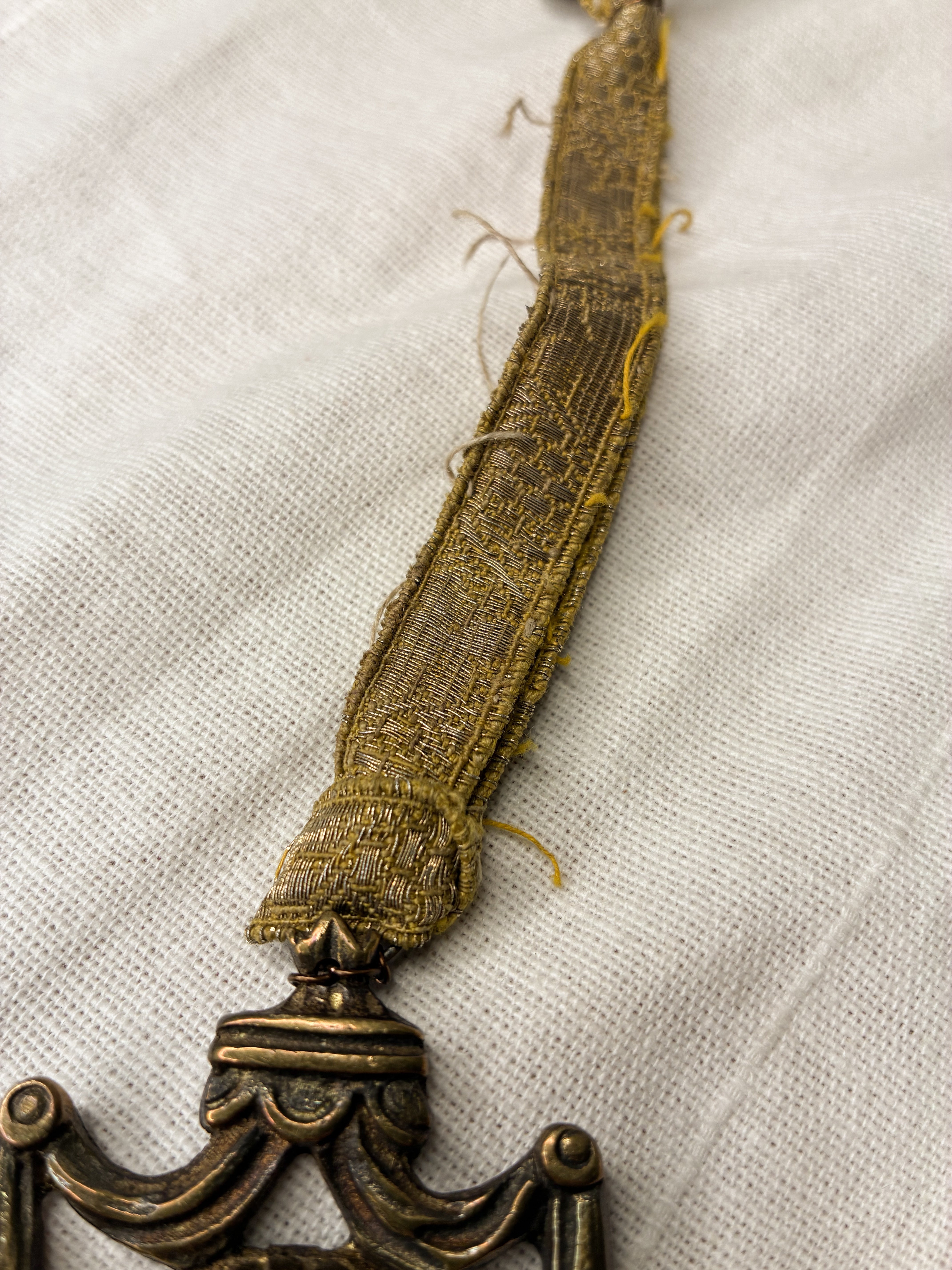 Serrure de Noël D - jacquard métallique