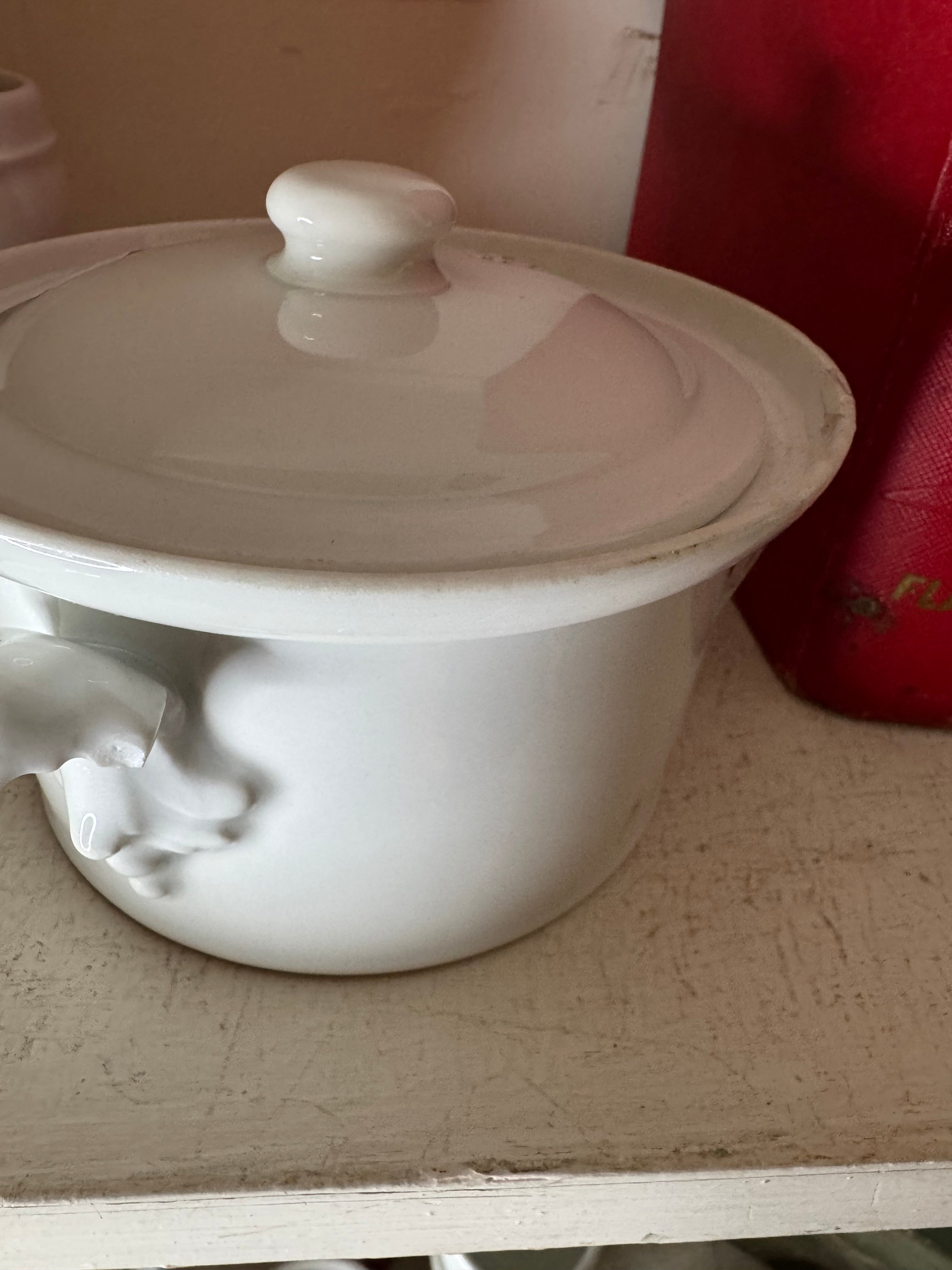 Vintage French Ironstone Terrine