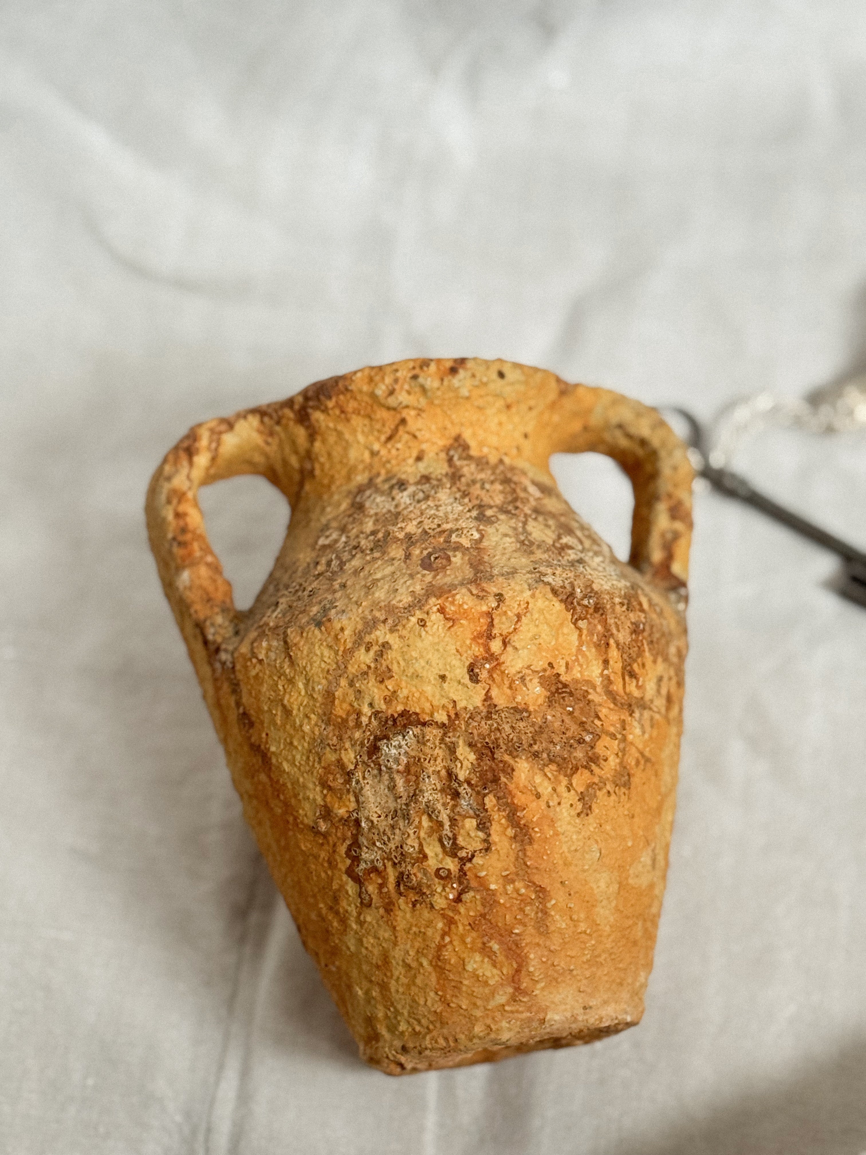 Antique Rustic Terracotta Vessel