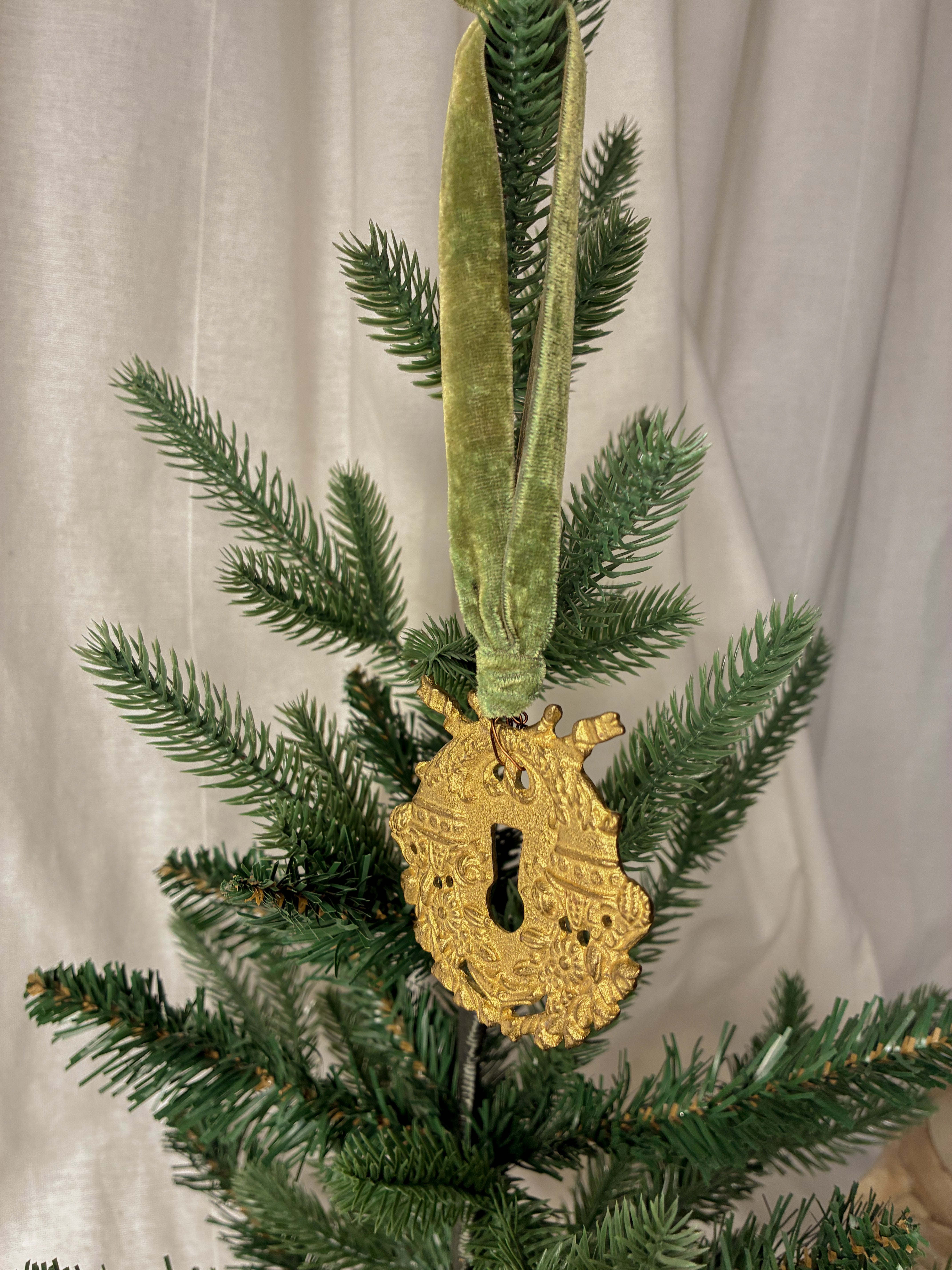 Serrure de Noël F - velour