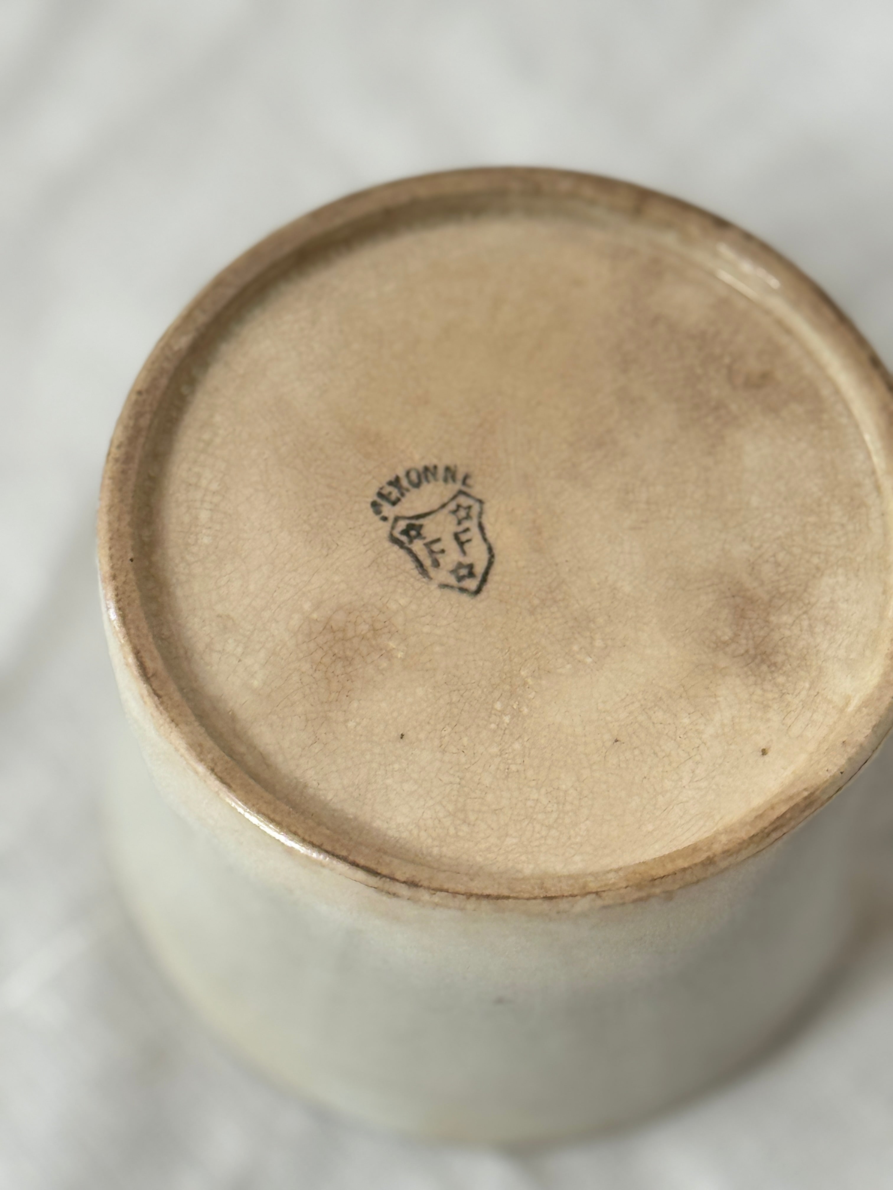 Antique French Faïence Pot, Pexonne