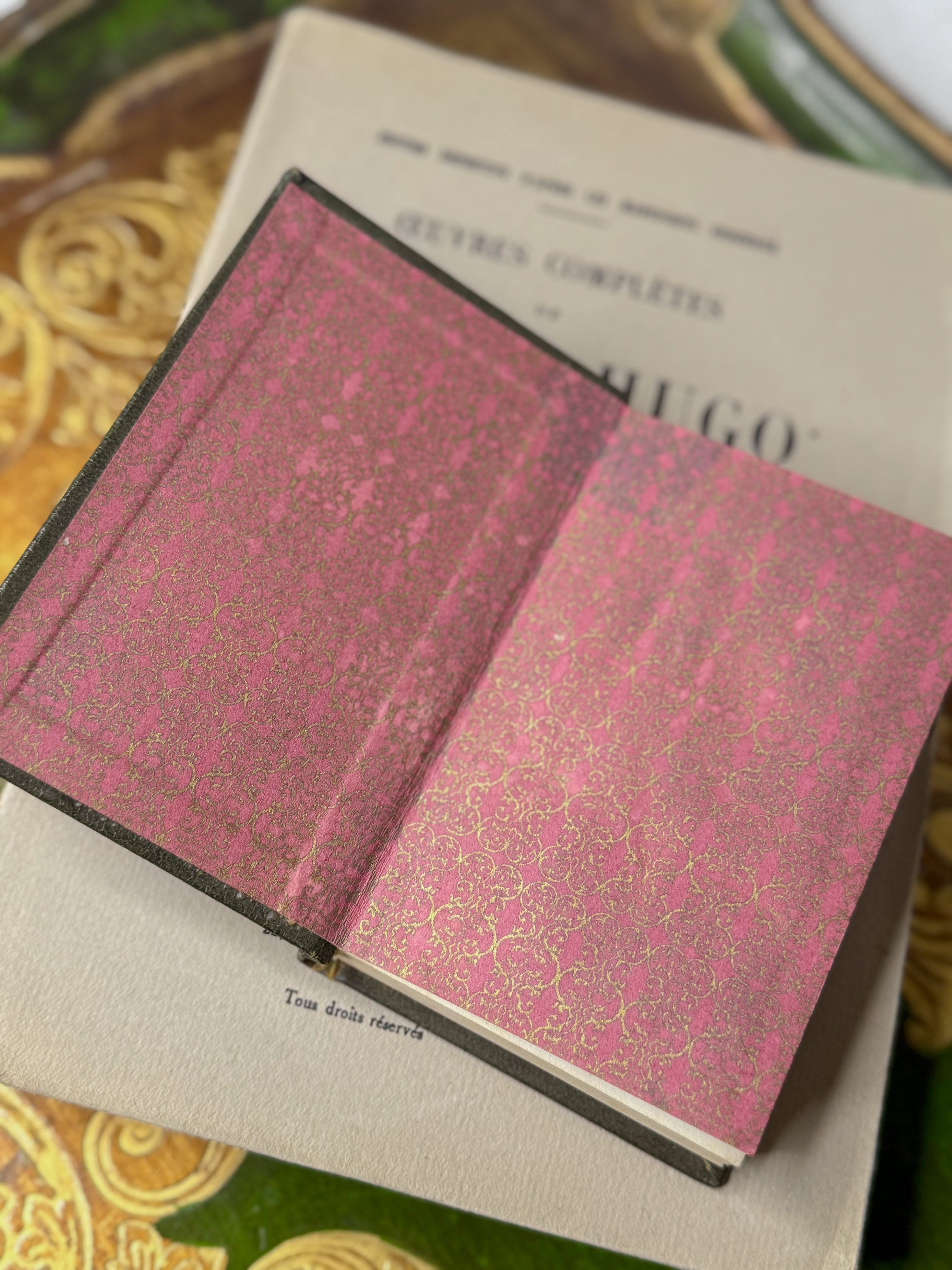 Vintage French Mini Book