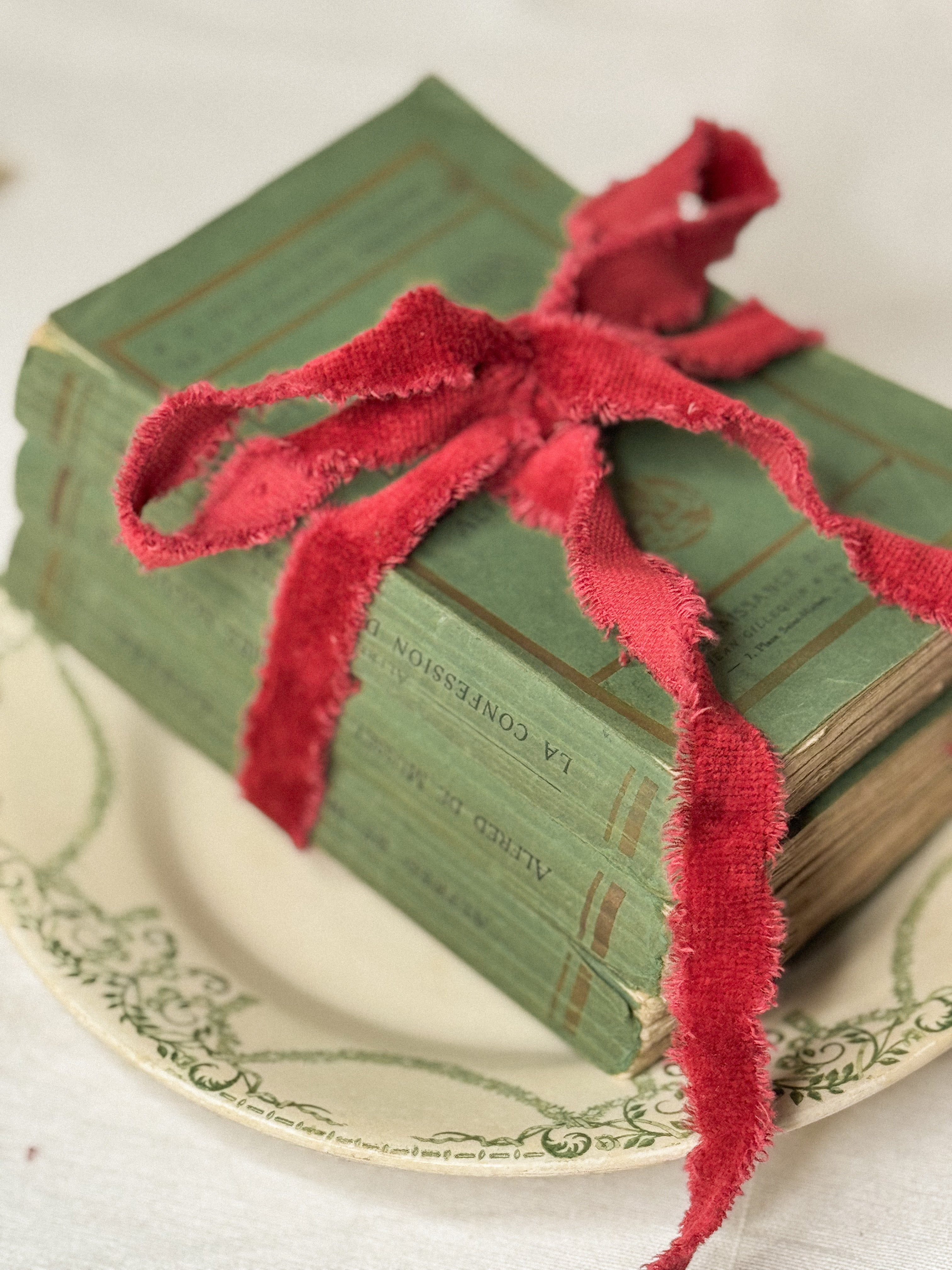 Set of 3 Vintage French Books