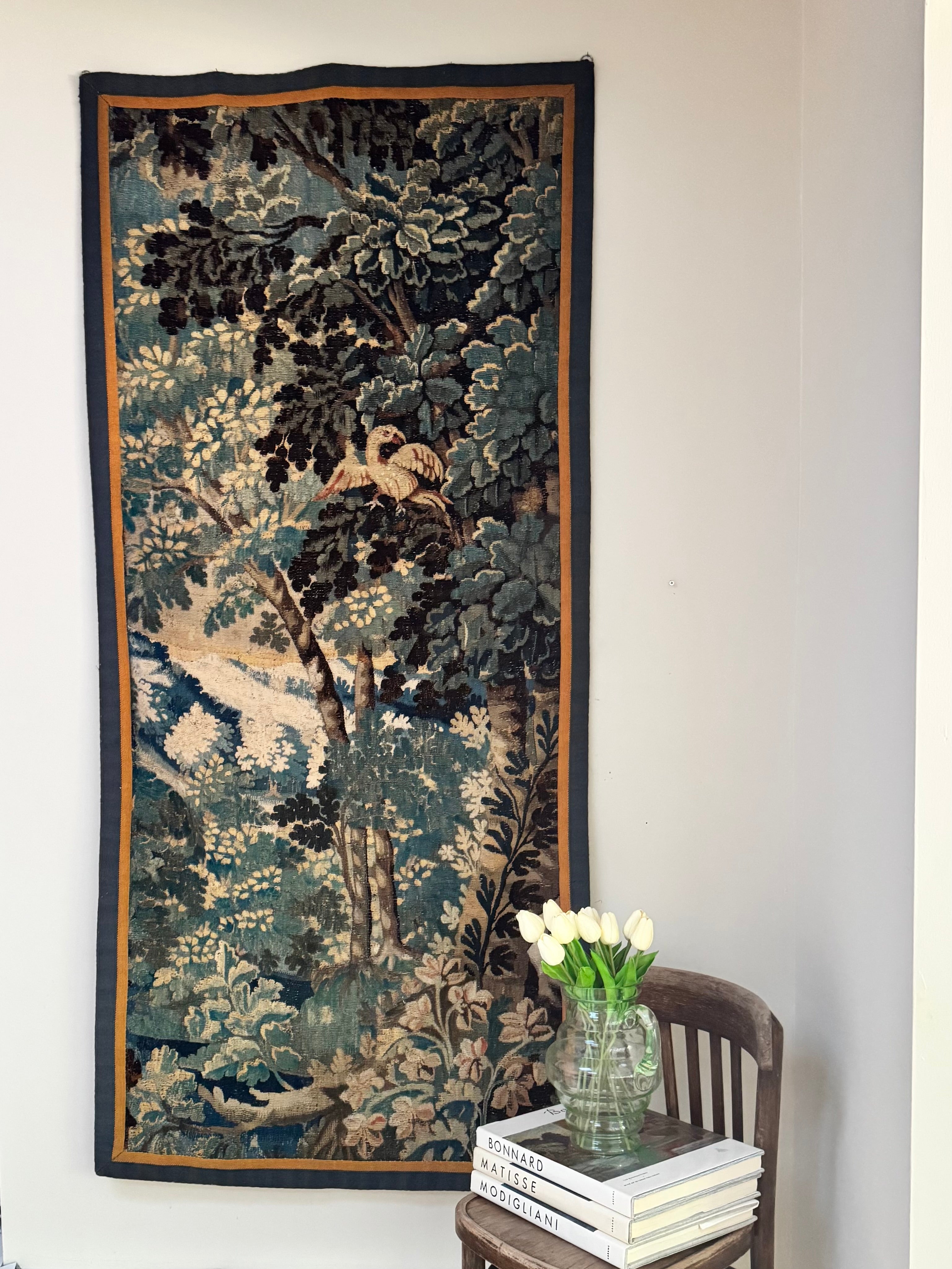 Vertical French Verdure Tapestry