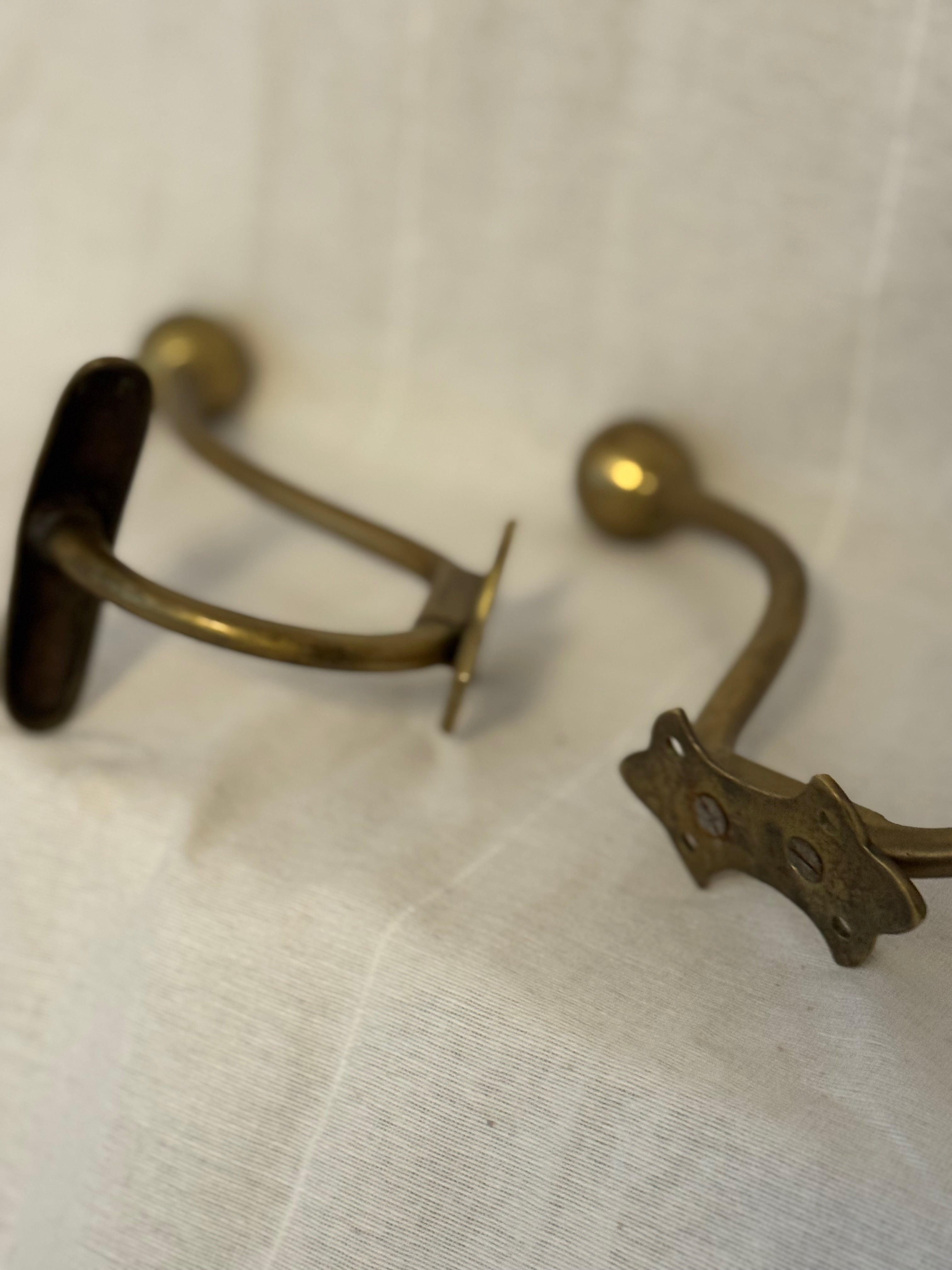 Louis Philippe style Antique Brass Hooks