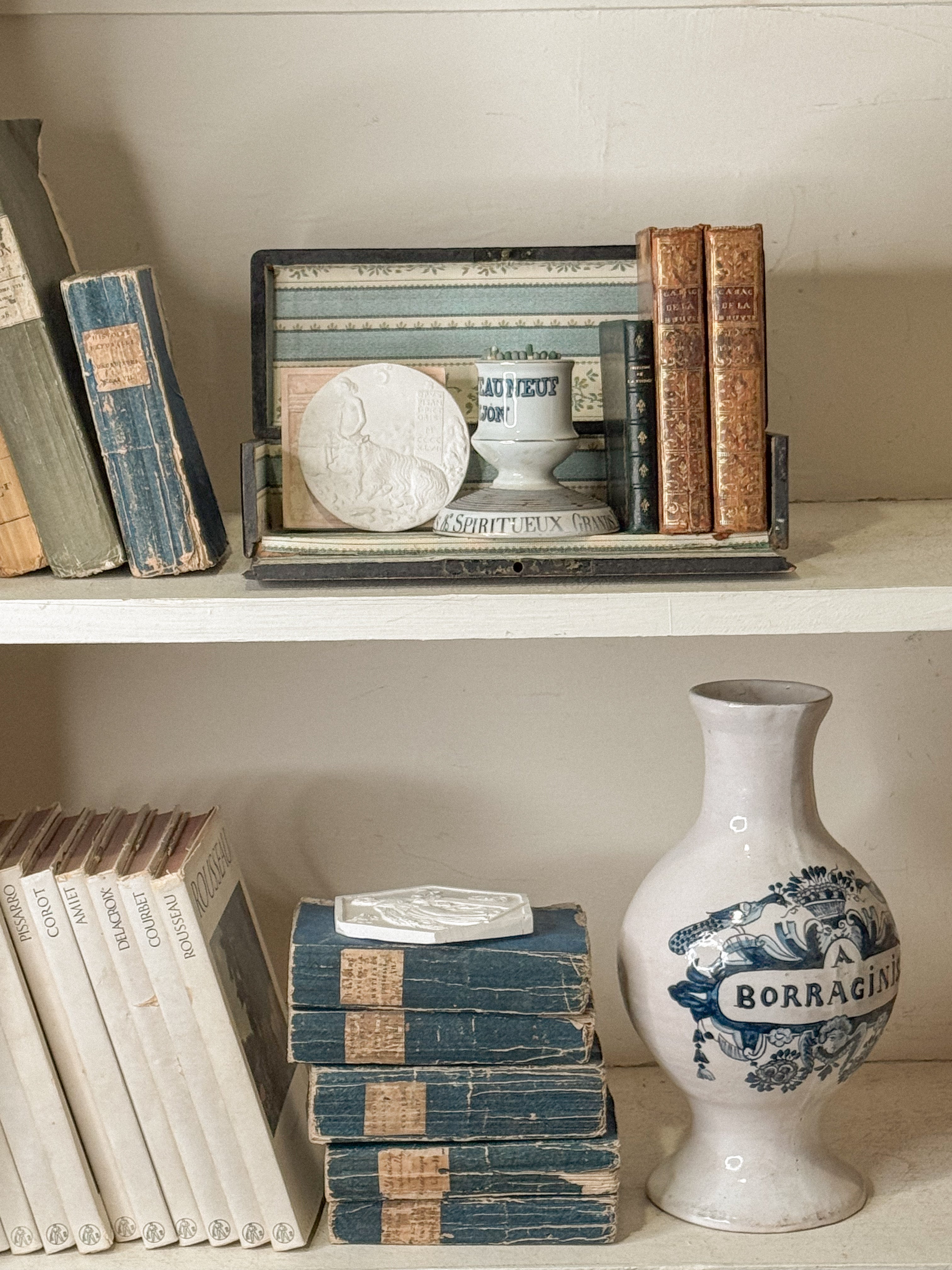 Antique French Glove Box