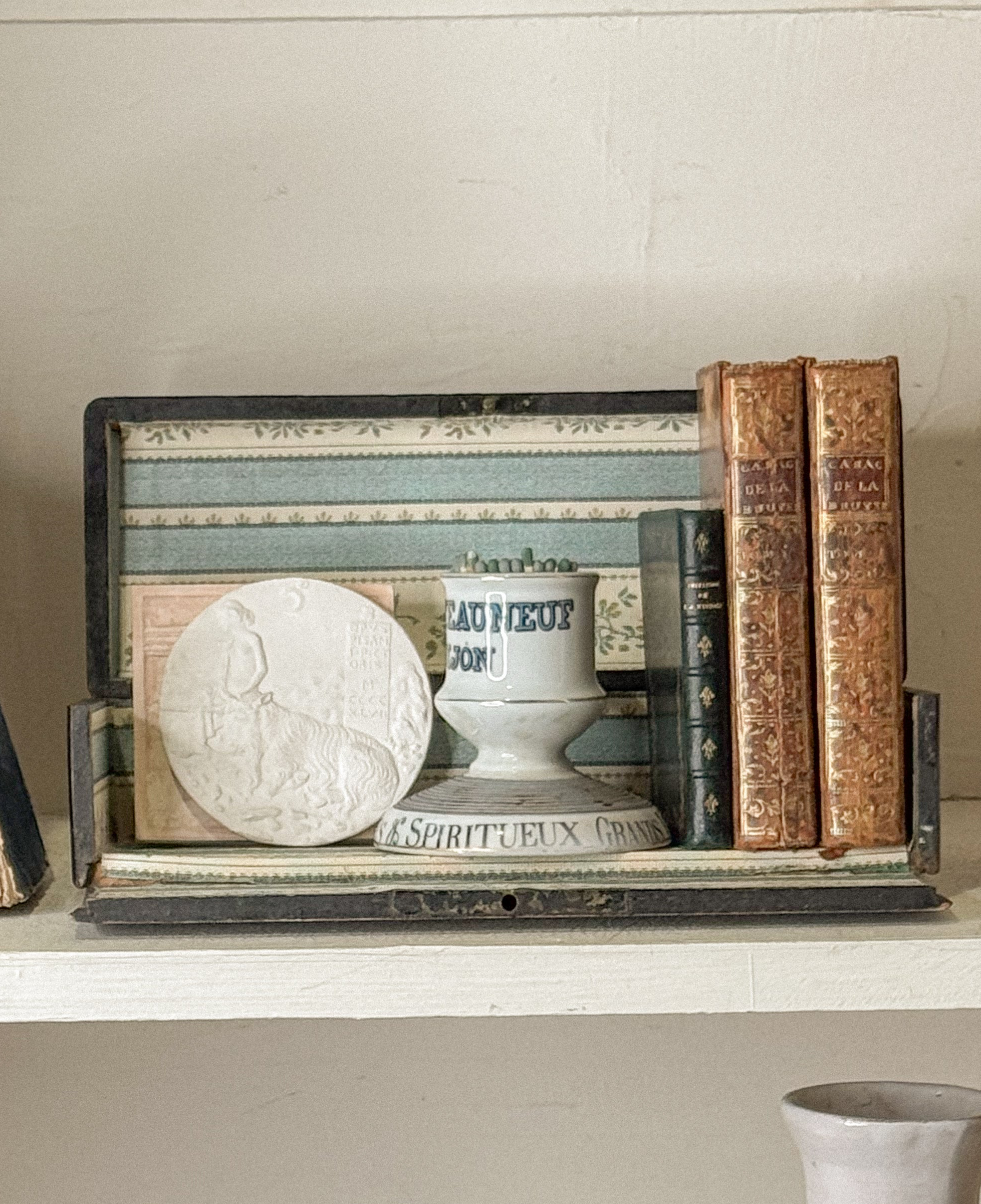 Antique French Glove Box