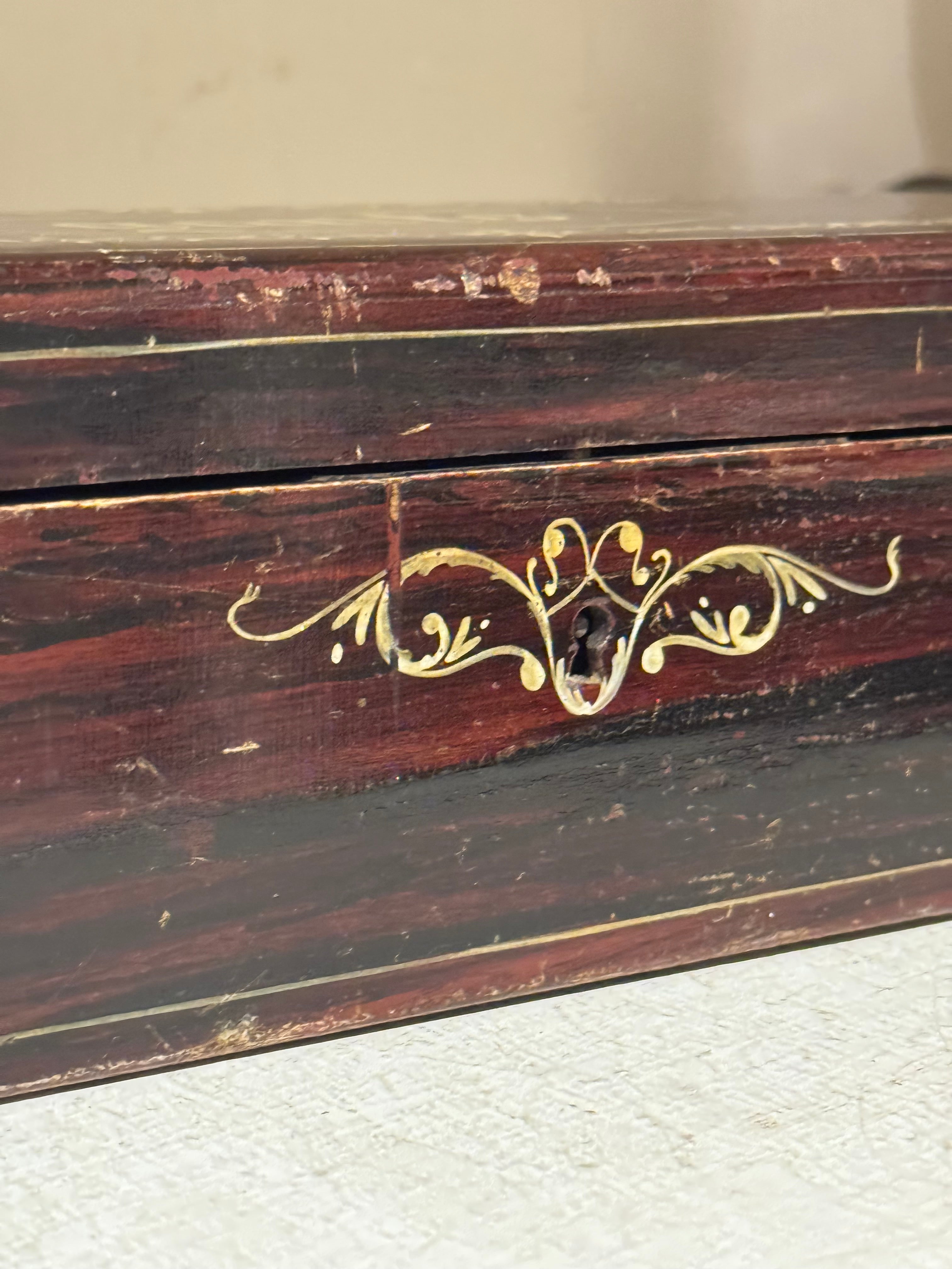 Antique French Glove Box