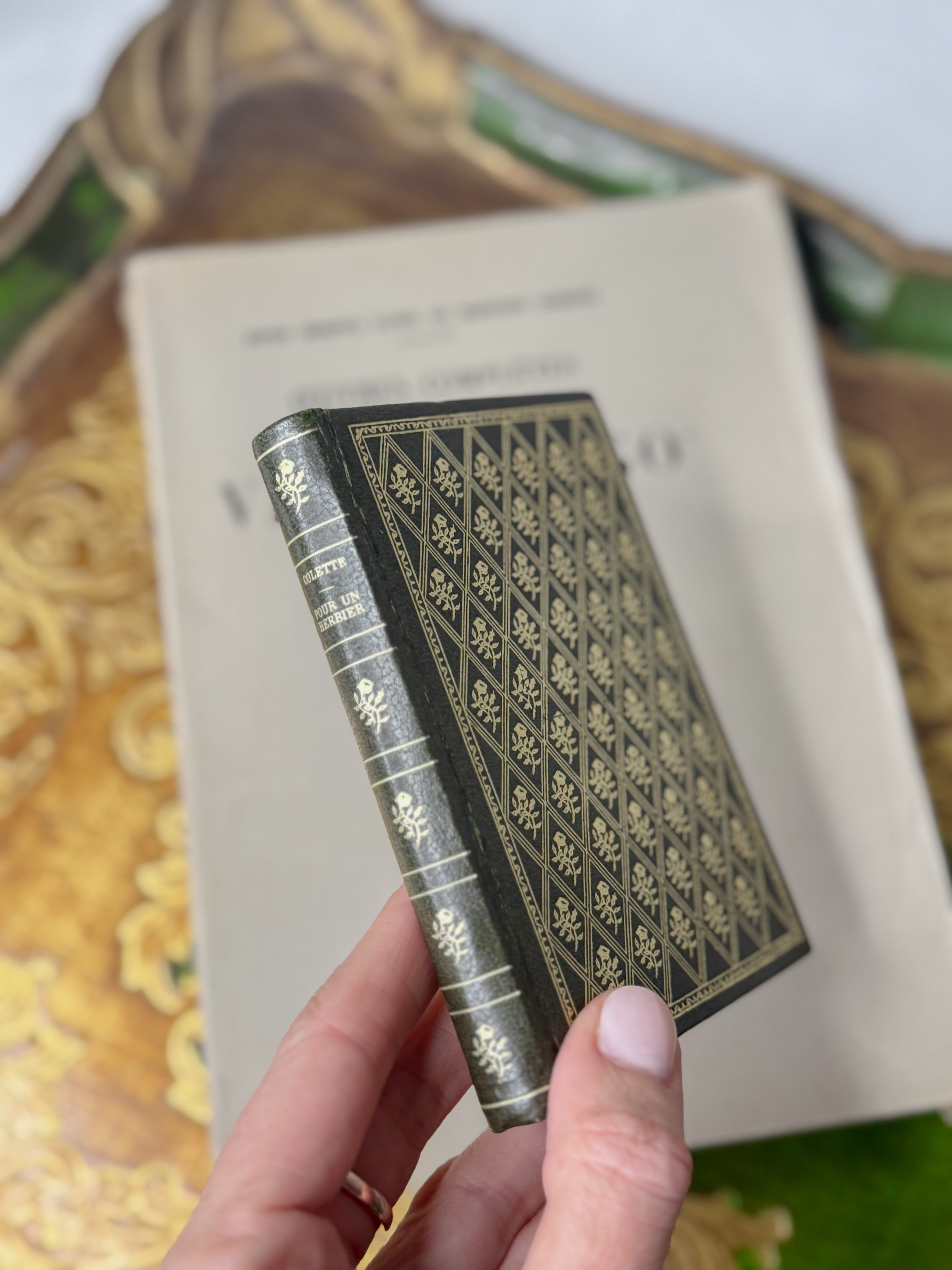 Vintage French Mini Book