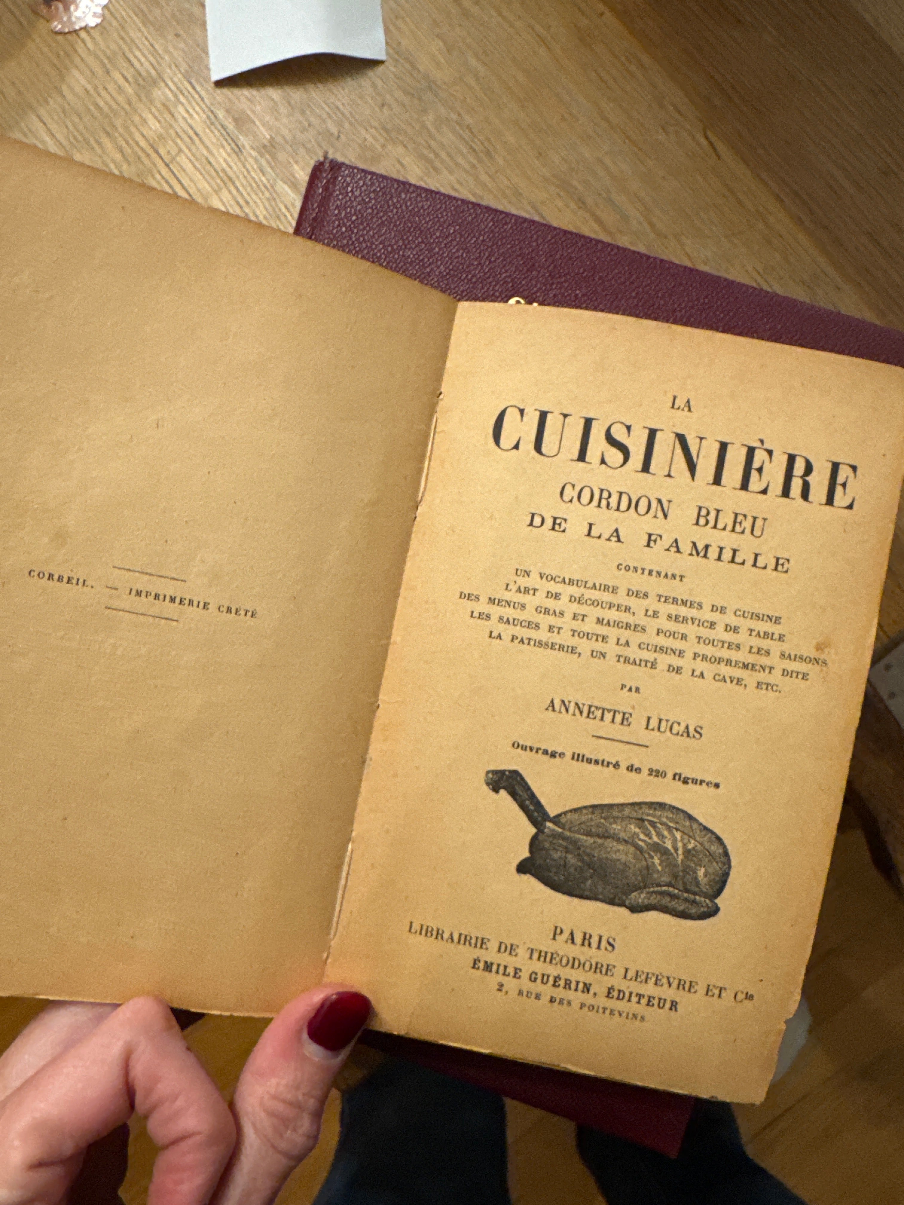 La Cuisinière Cordon Bleu — Vintage French Cookbook