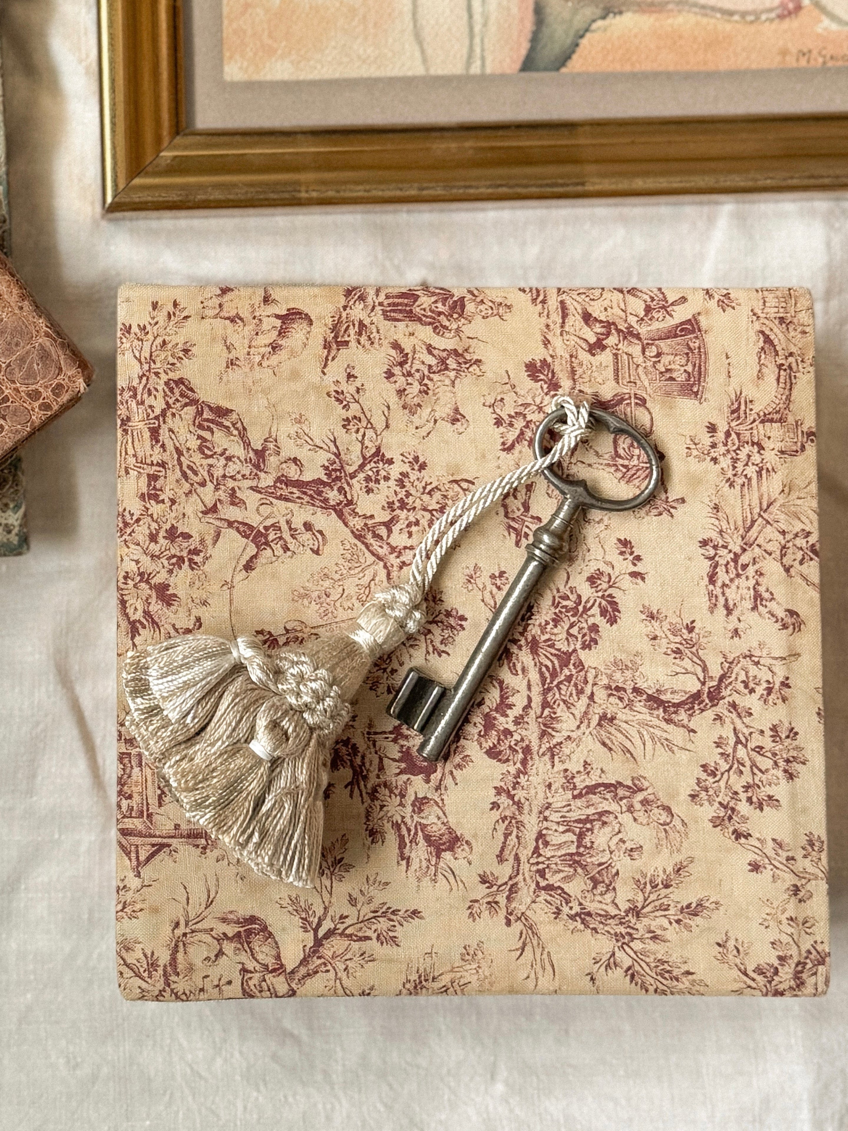 Antique Key with Tassel C