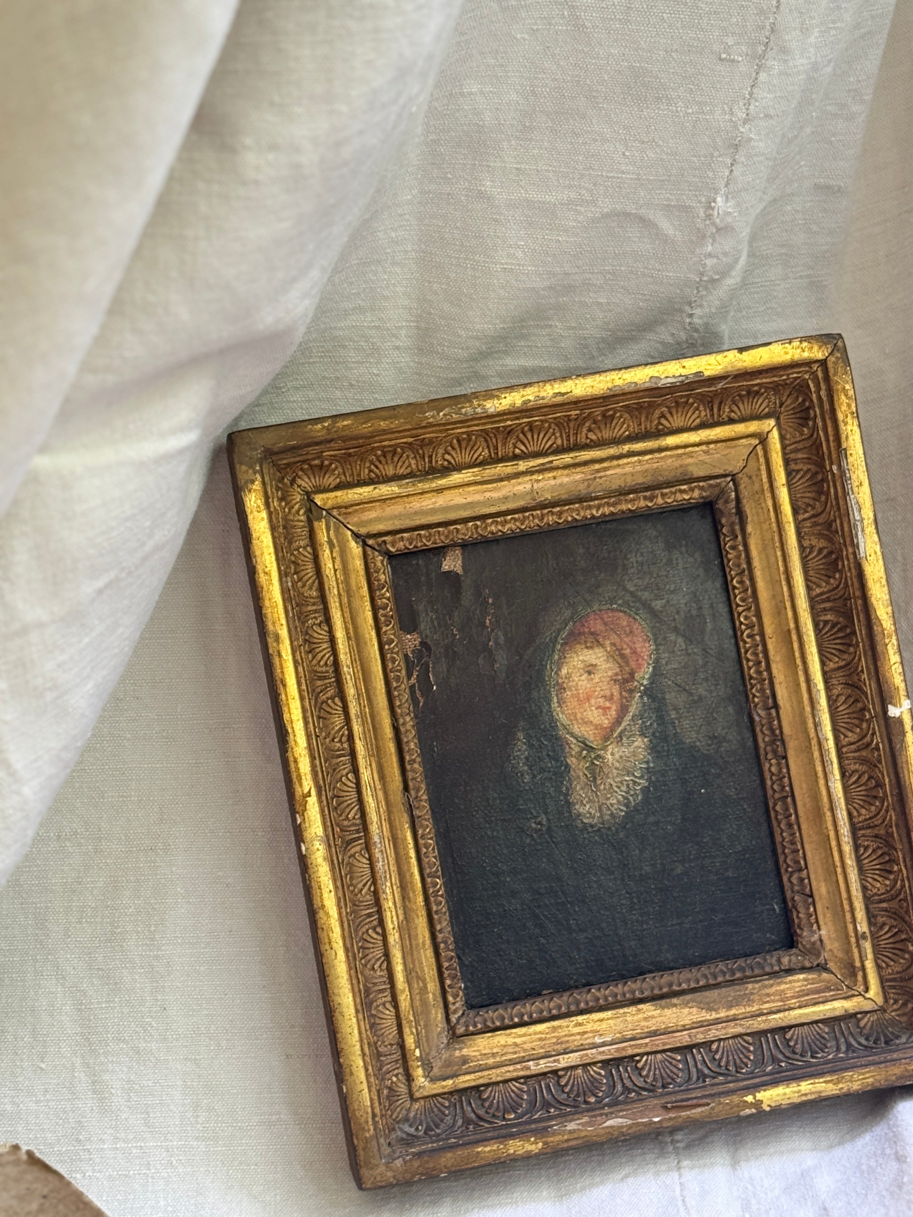 Femme à la Coiffe de Dentelle