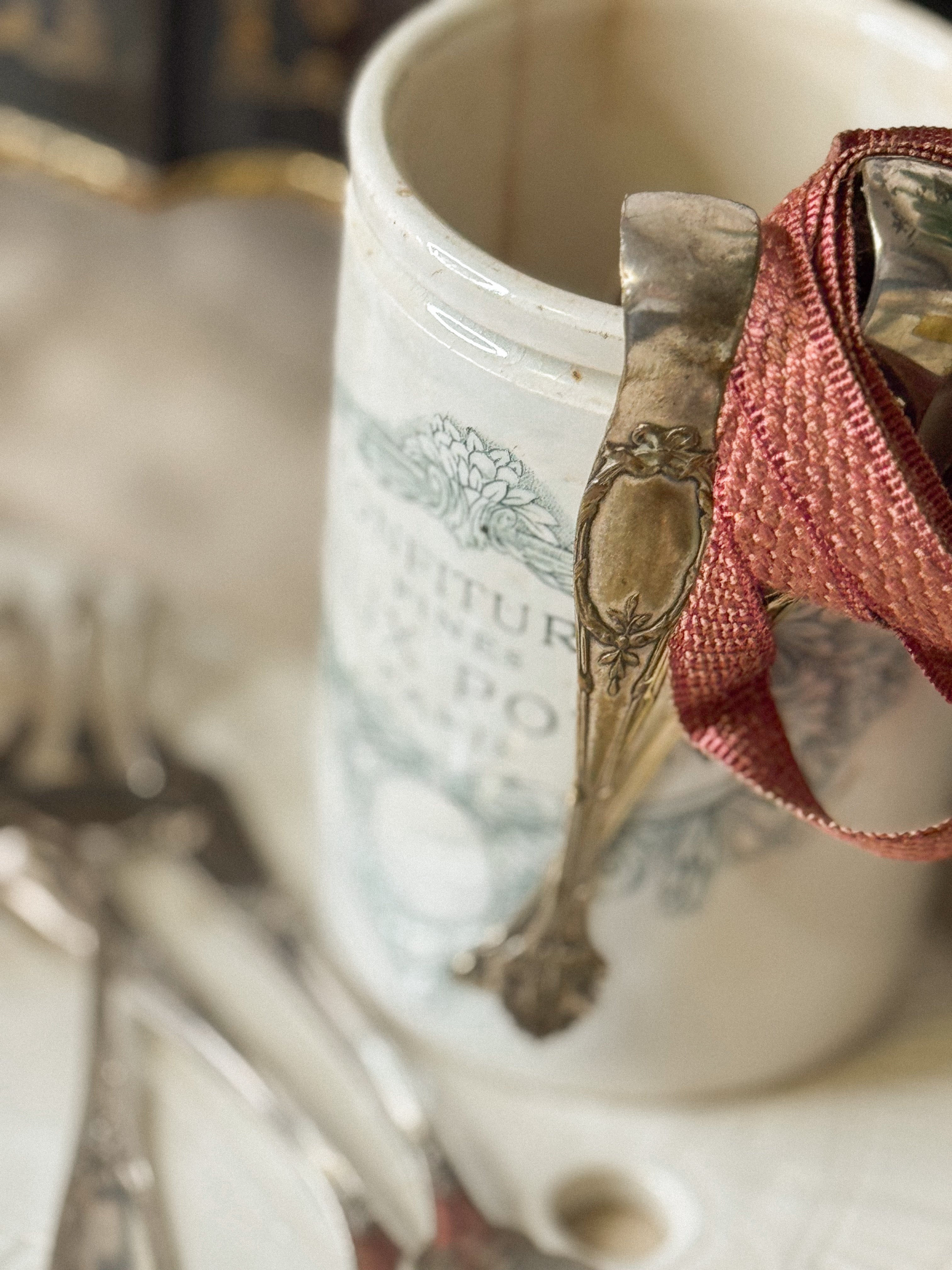 Antique French Silverplate Sugar Tongs