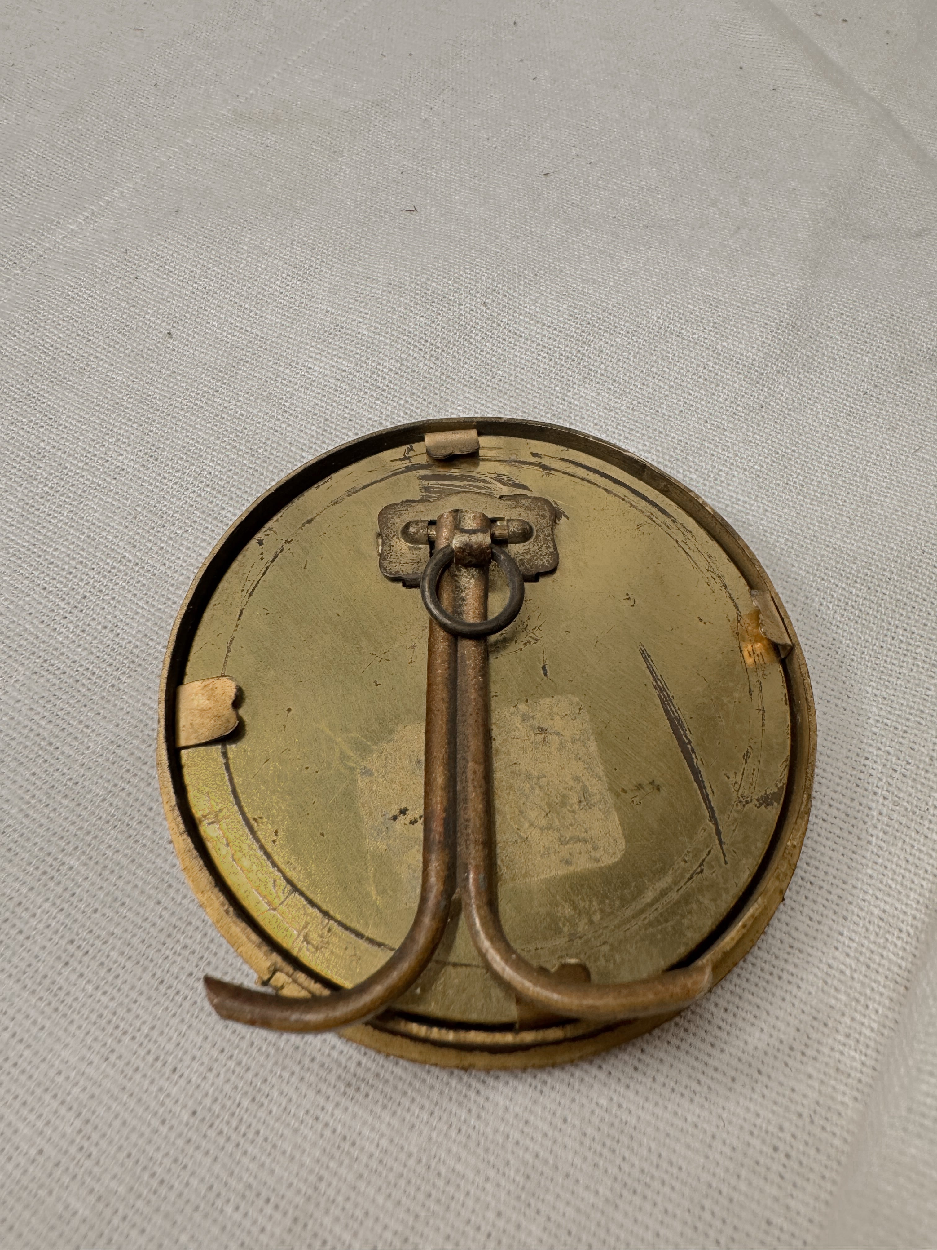 19th century gilded bronze frame ornament