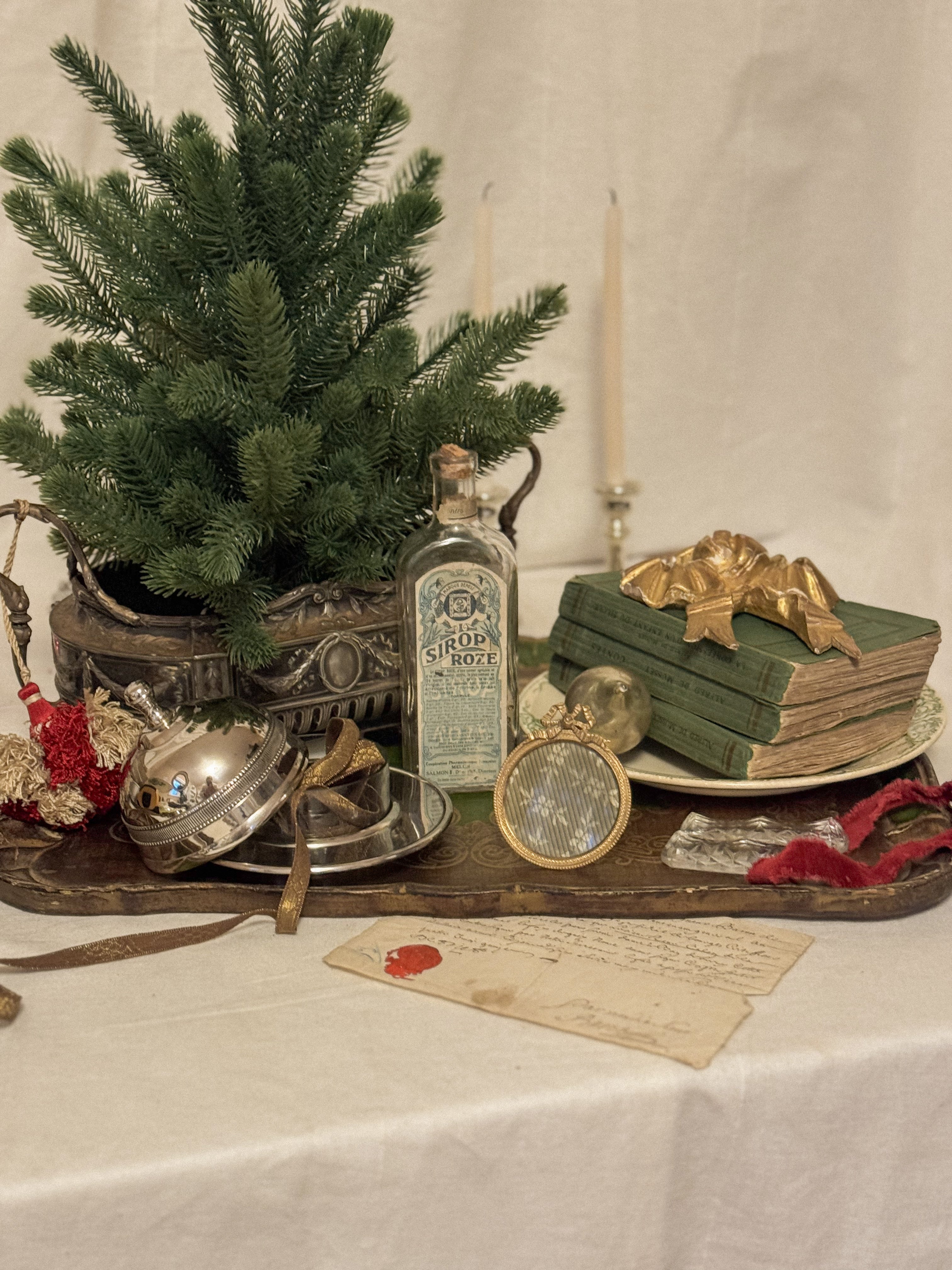 VIntage French Butter Dome