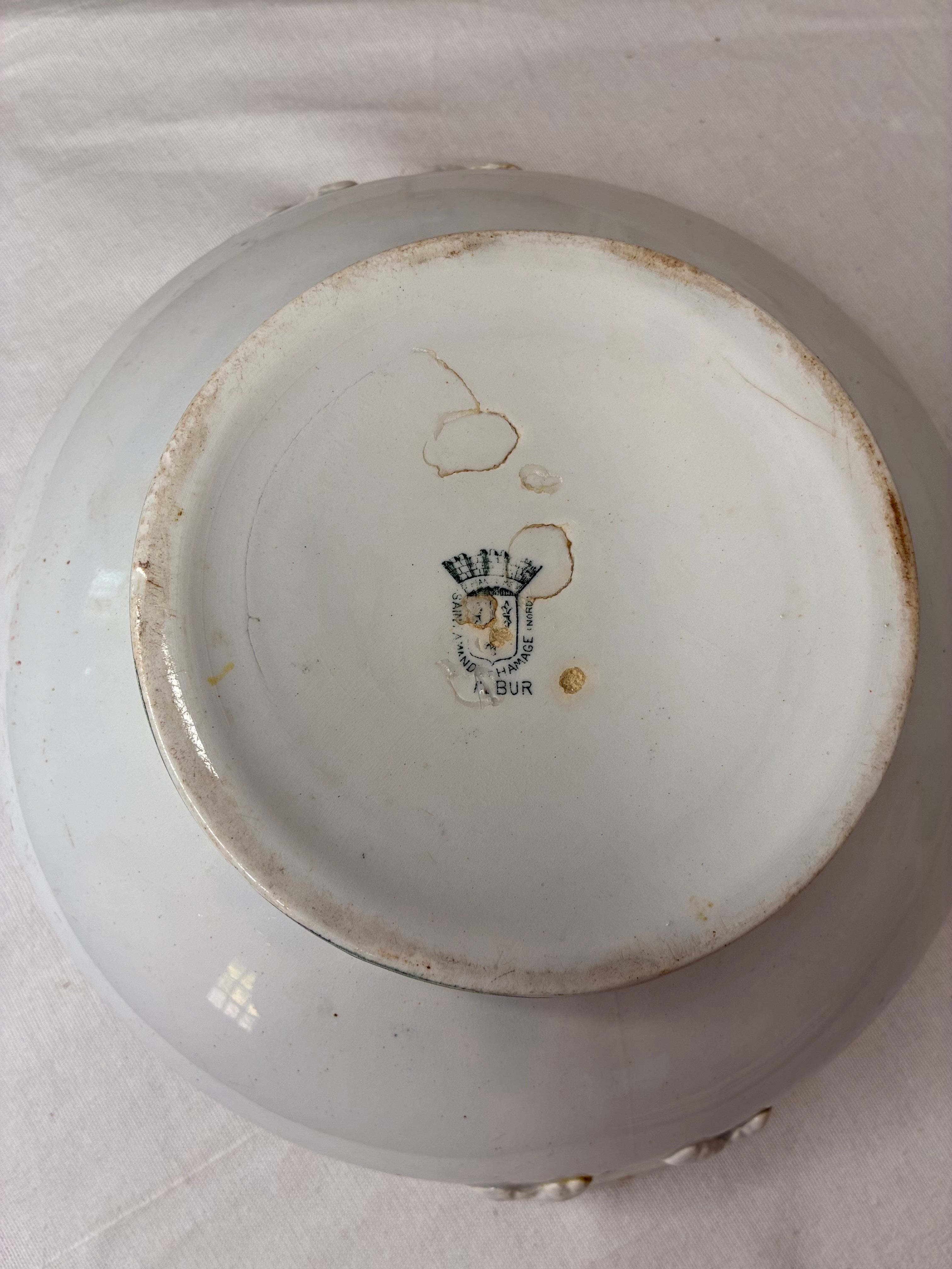 Antique French Tureen — Saint-Amand & Hamage Nord