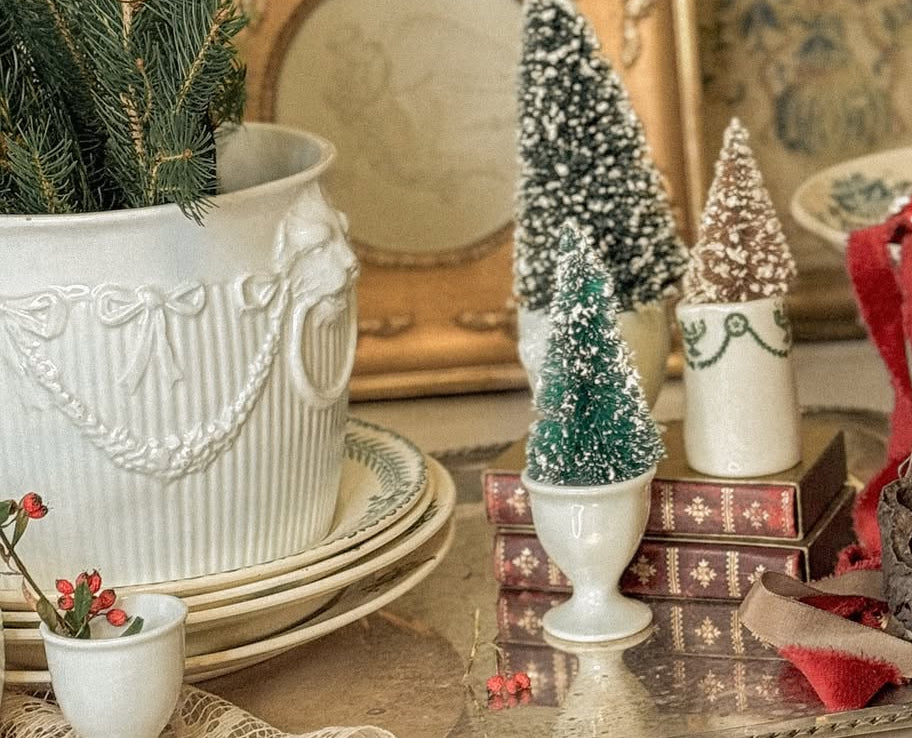 French White Porcelain Egg Cups