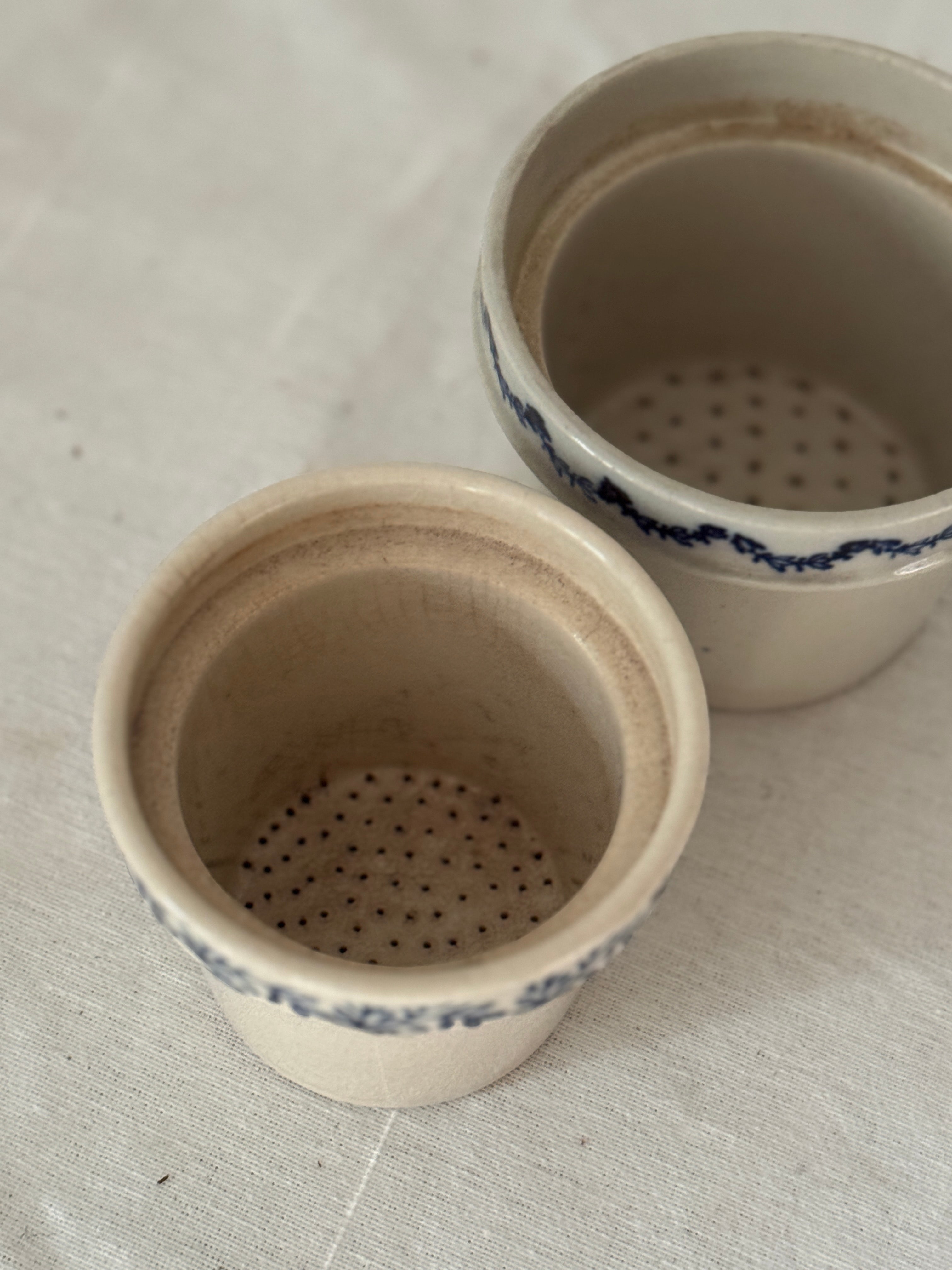 Antique Saint-Uze Tea Infuser, Early 20th Century
