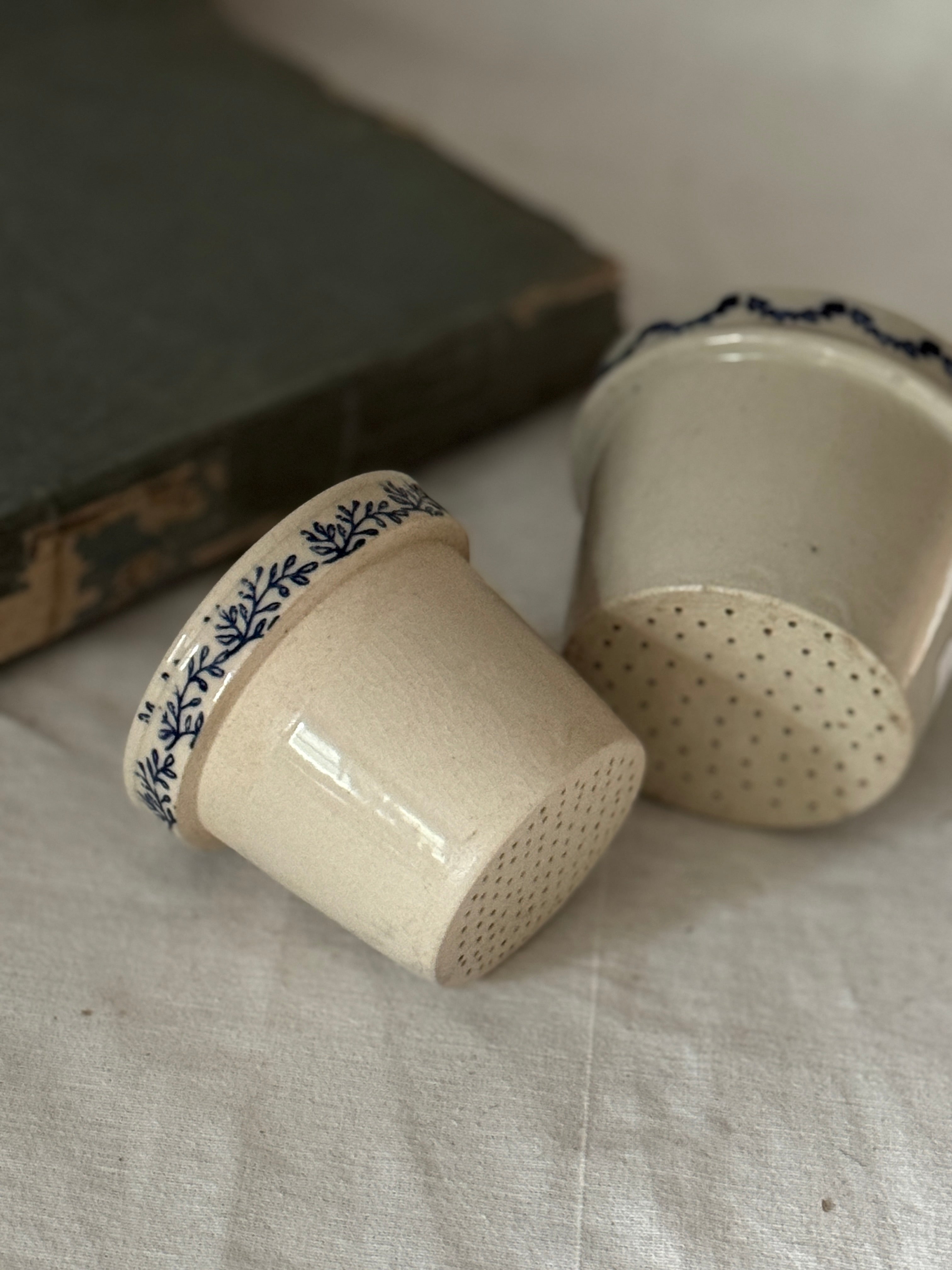 Antique Saint-Uze Tea Infuser, Early 20th Century