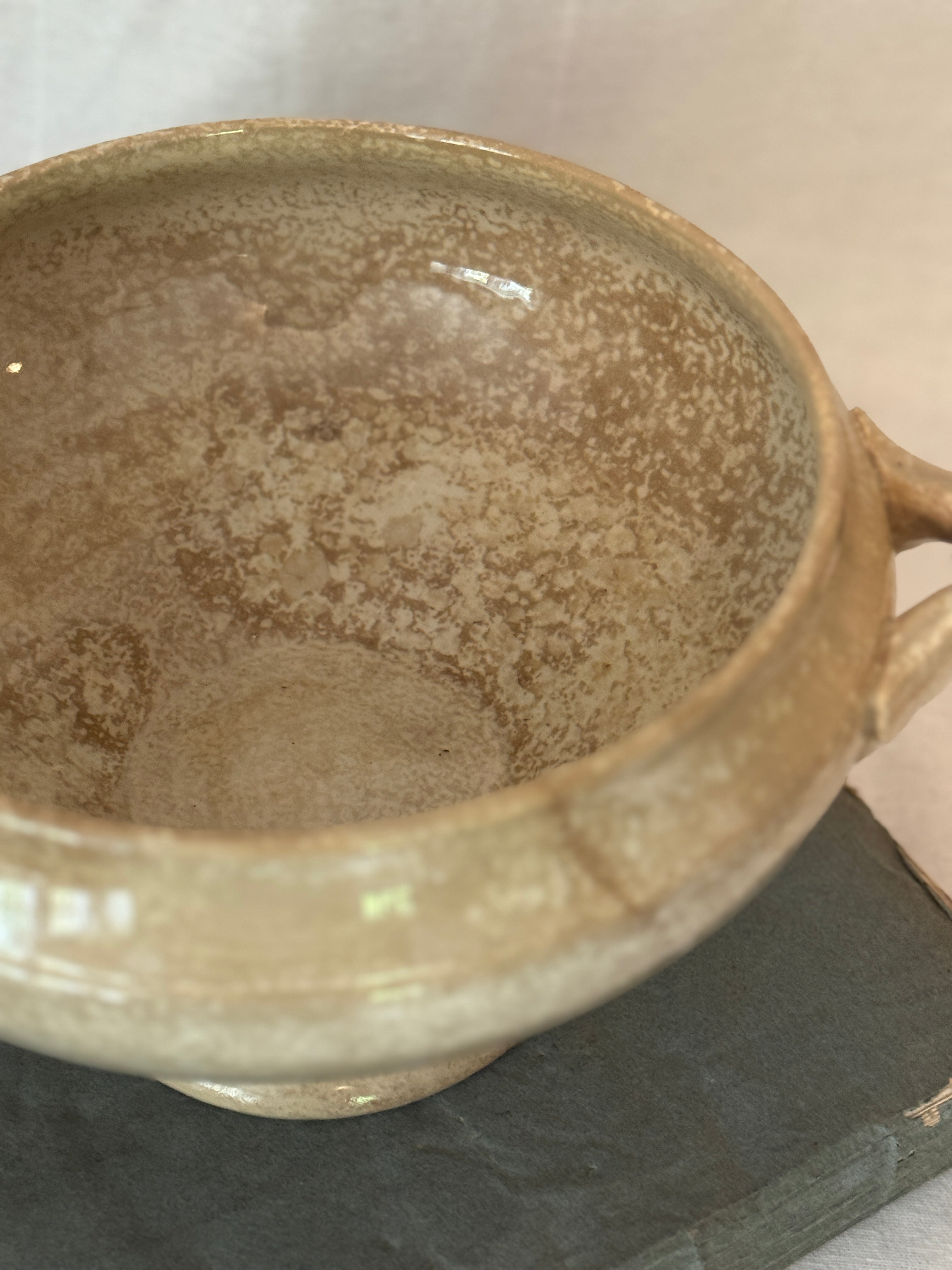 Antique French Saint-Amand Soupière, Early 20th Century