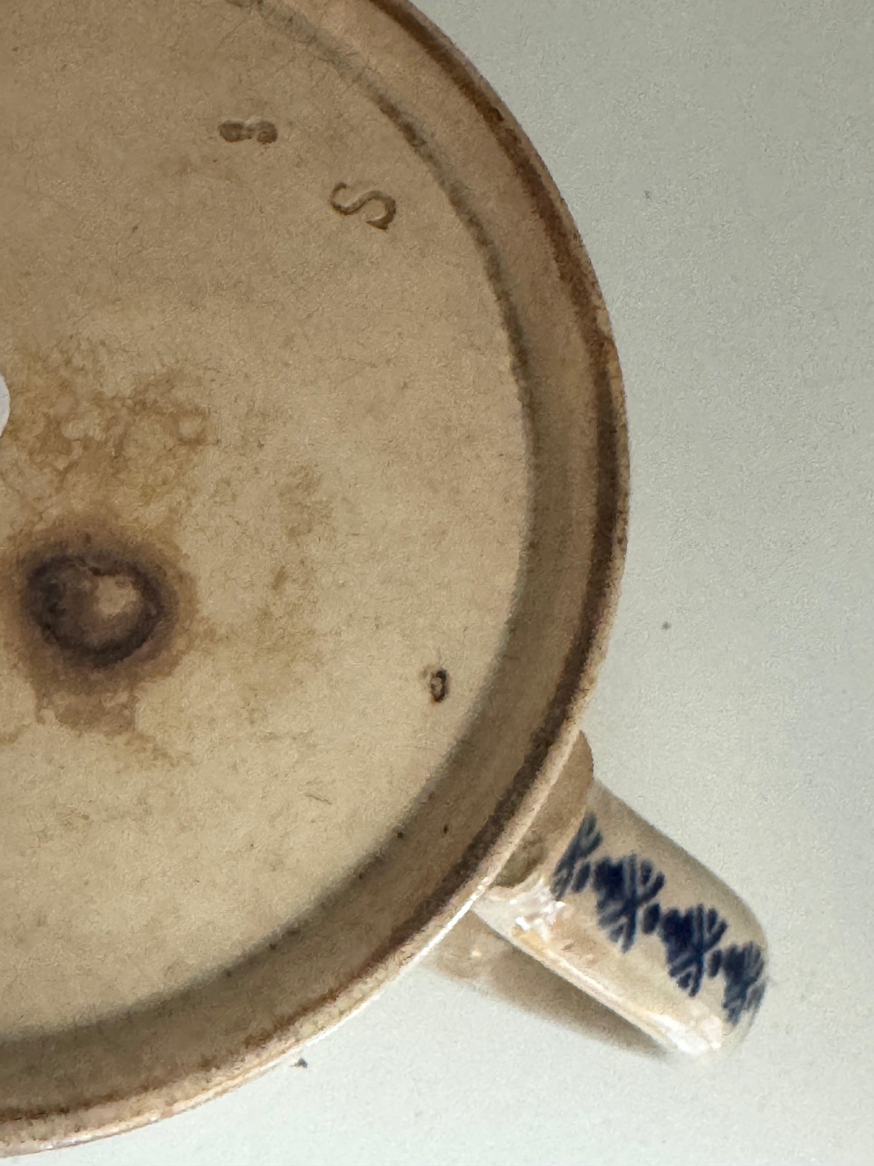 Antique Swedish Handled Jug, 19th Century