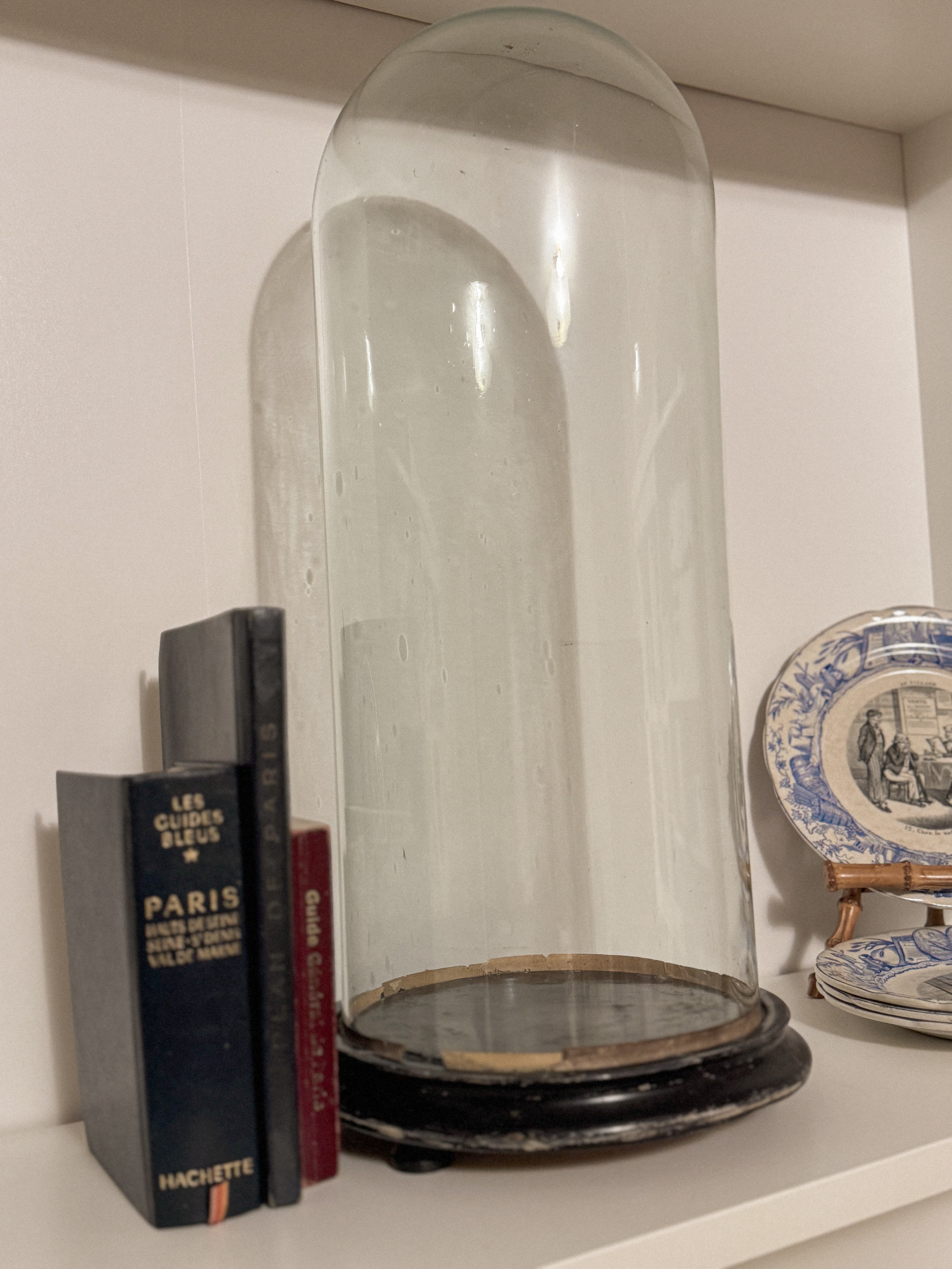 Antique French Glass Dome