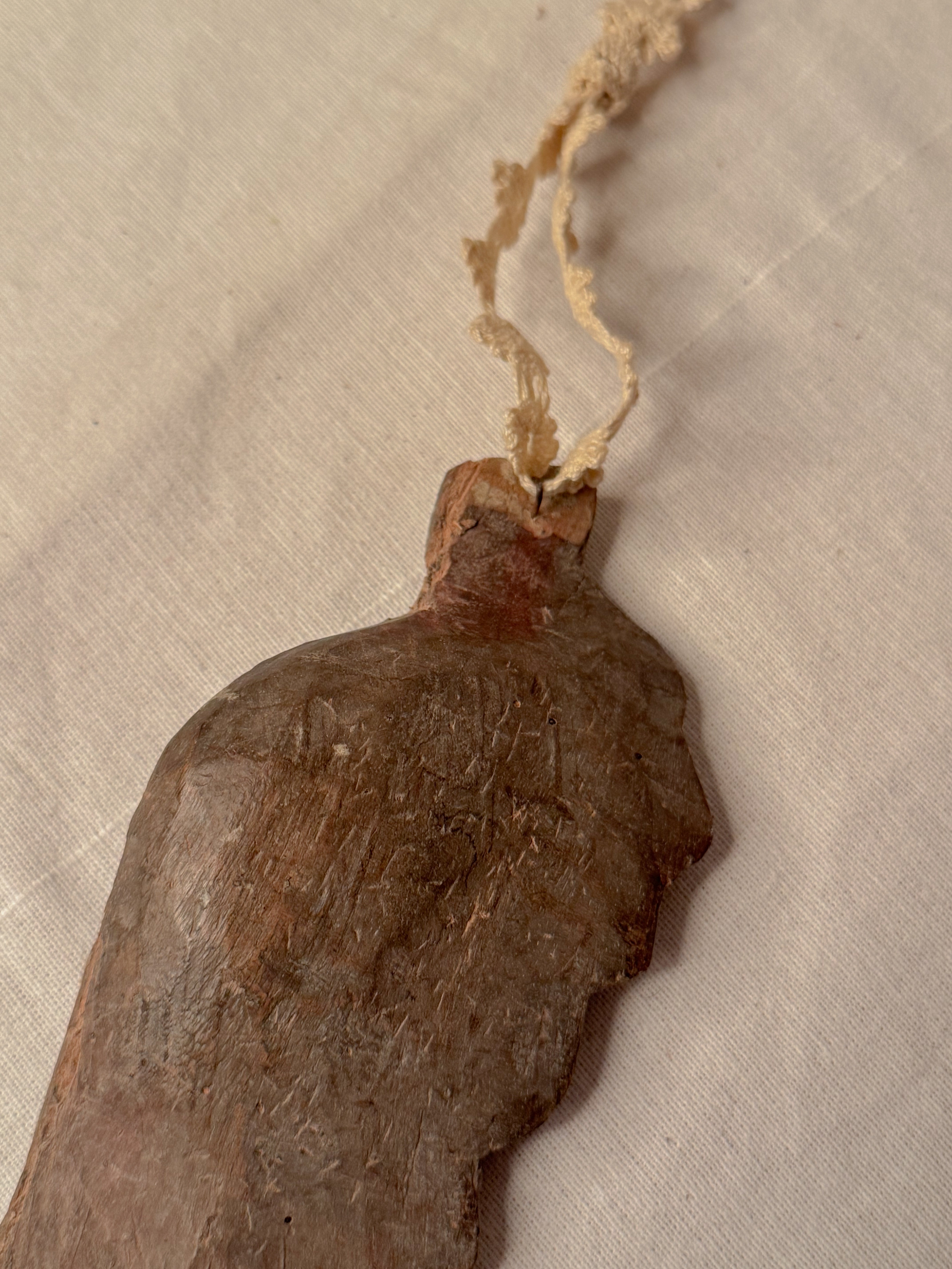 Antique French Wing Fragment Ornament — F