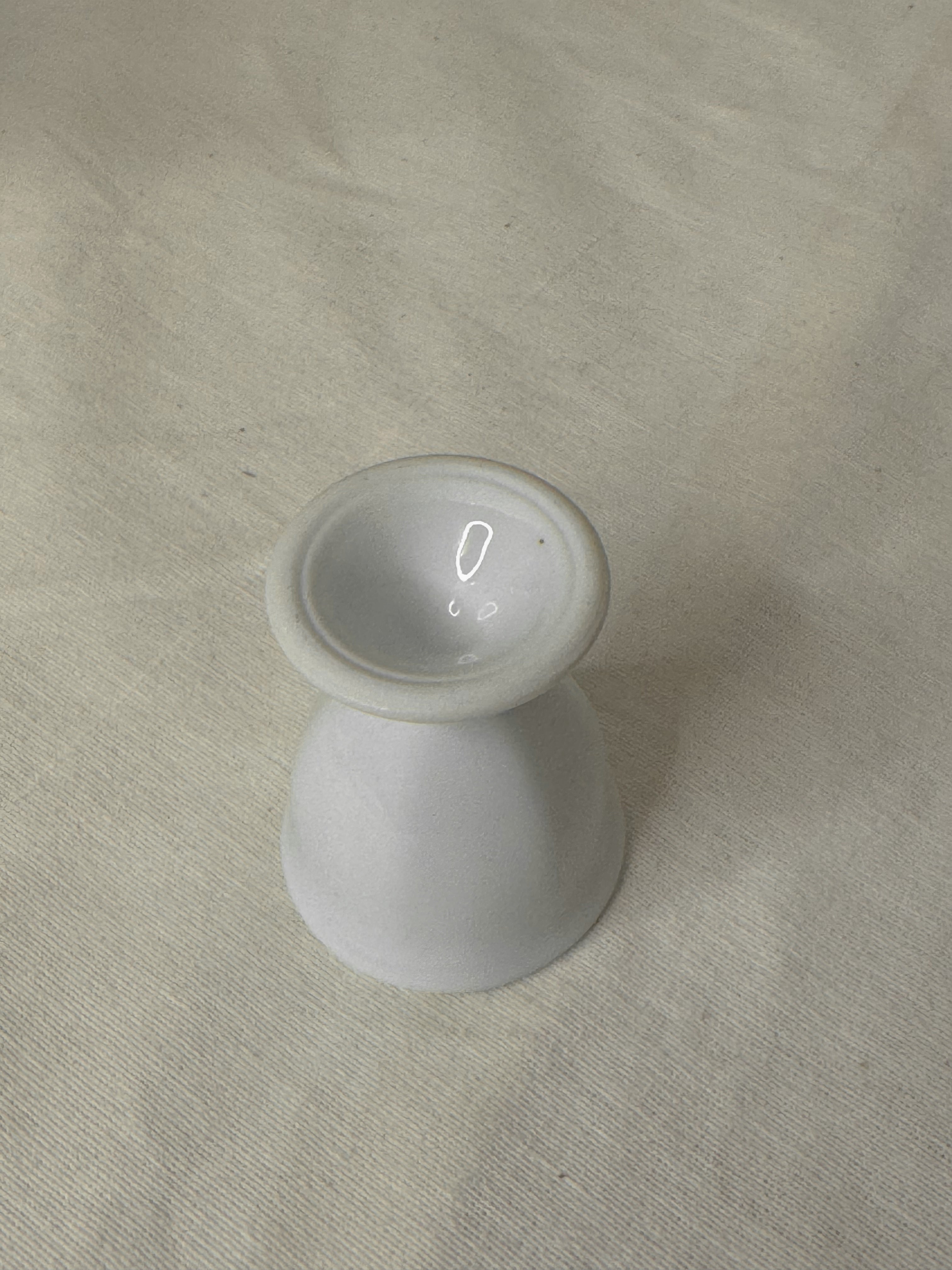 French White Porcelain Egg Cups