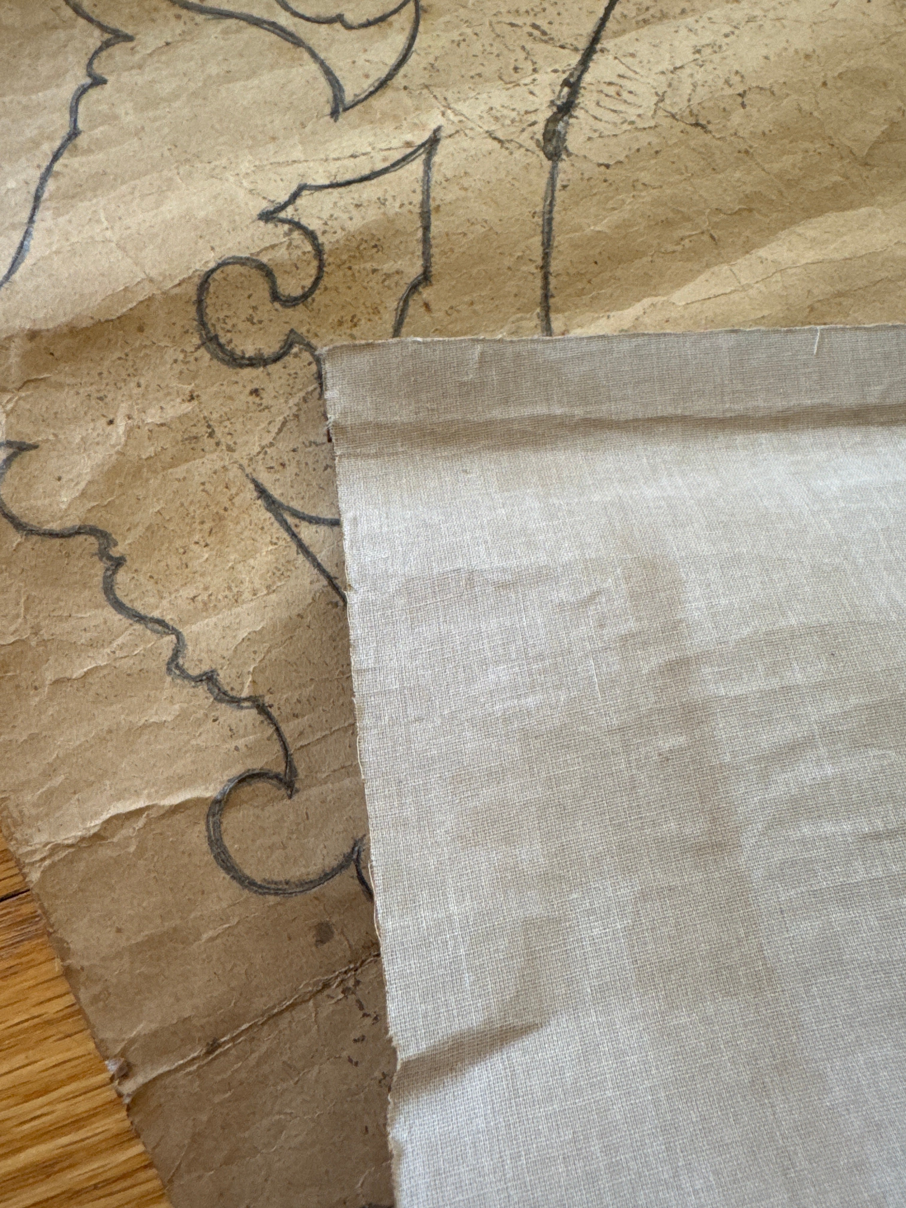 19th Century Atelier Scroll Drawing