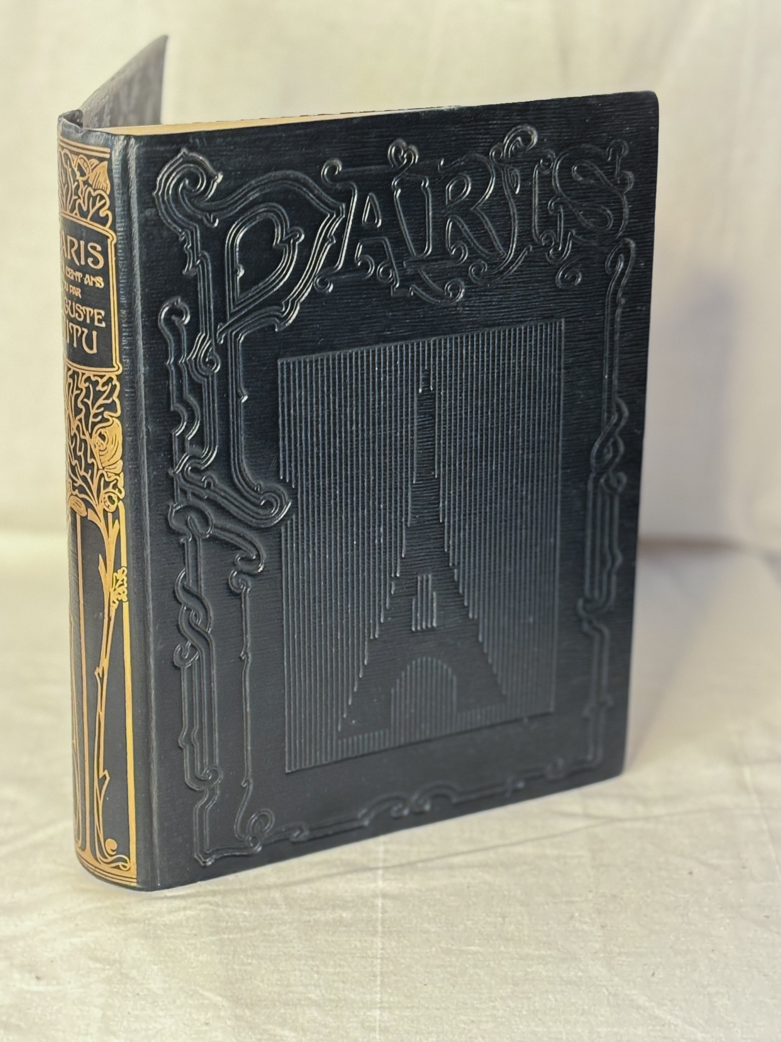 Vintage Paris book
